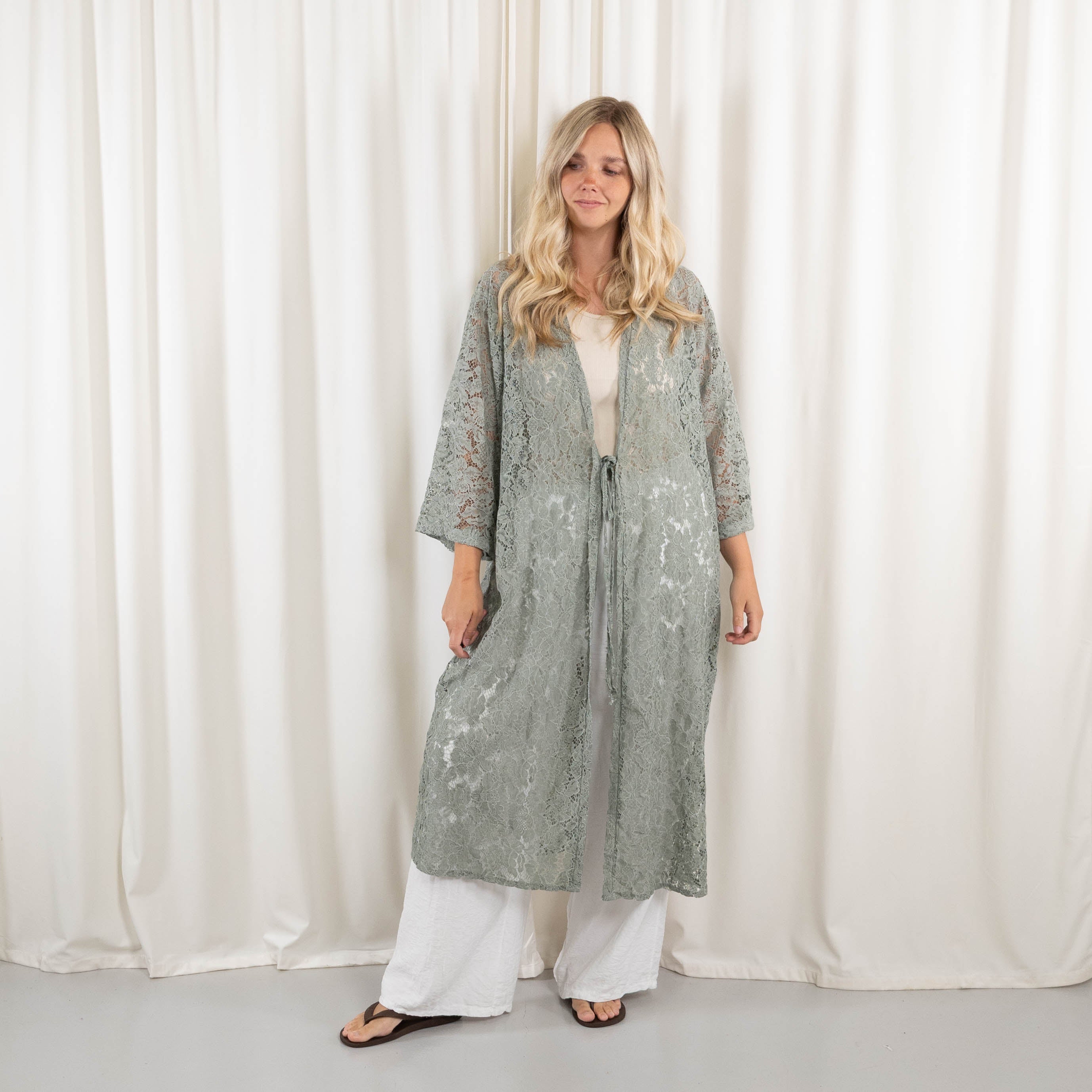 Sharona cardigan, Khaki