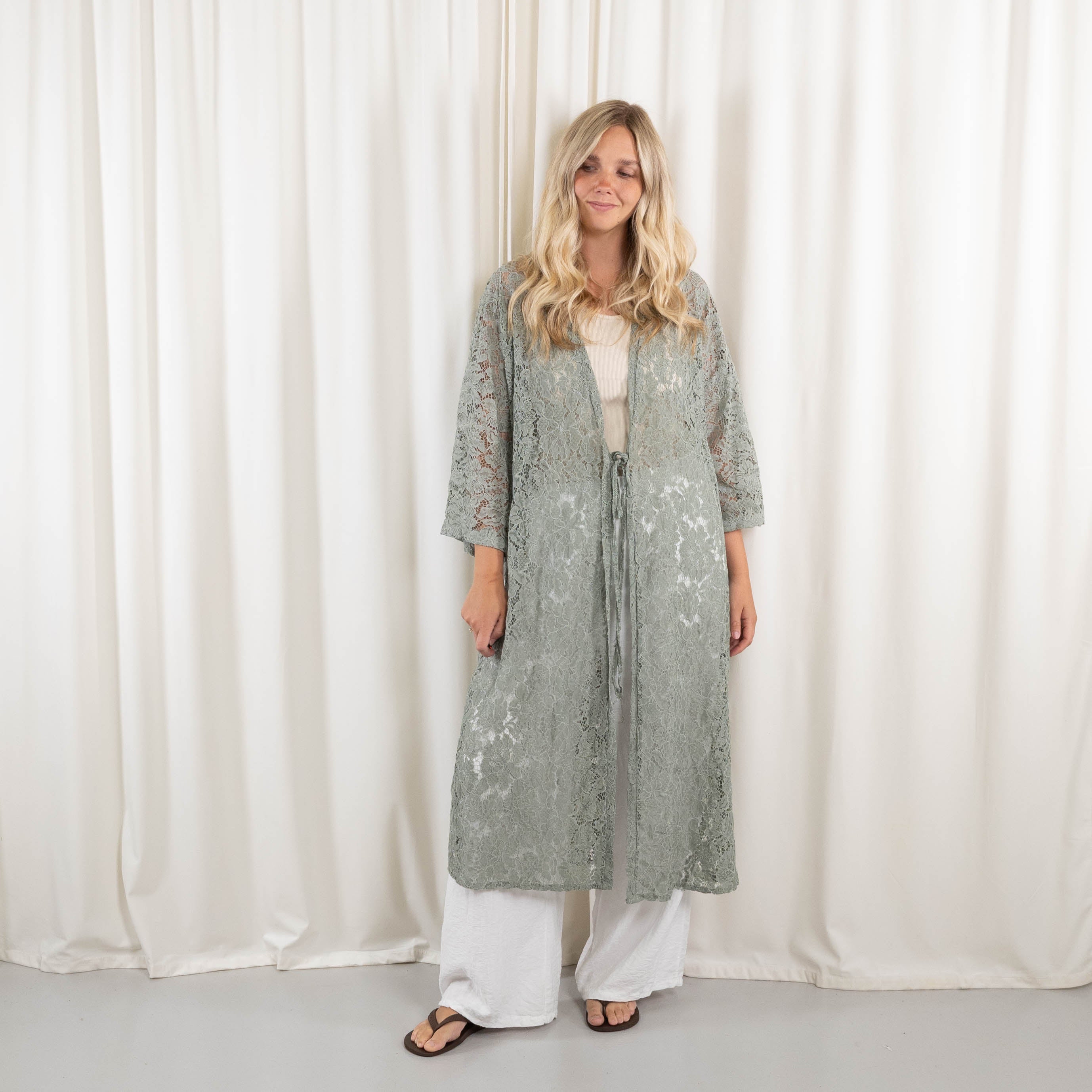 Sharona cardigan, Khaki