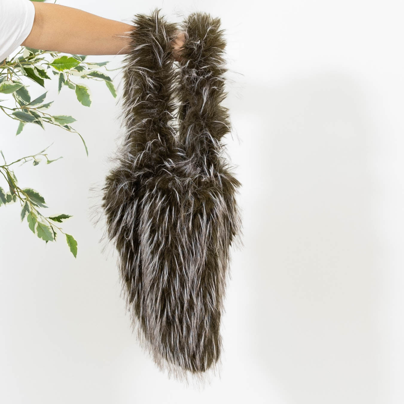 Furry taske, Khaki