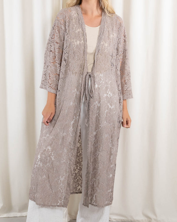 Sharona cardigan, Taupe