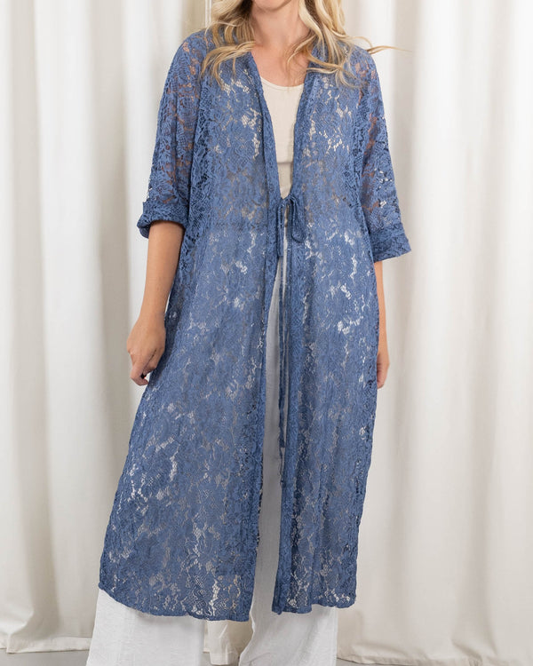 Sharona cardigan, Blå