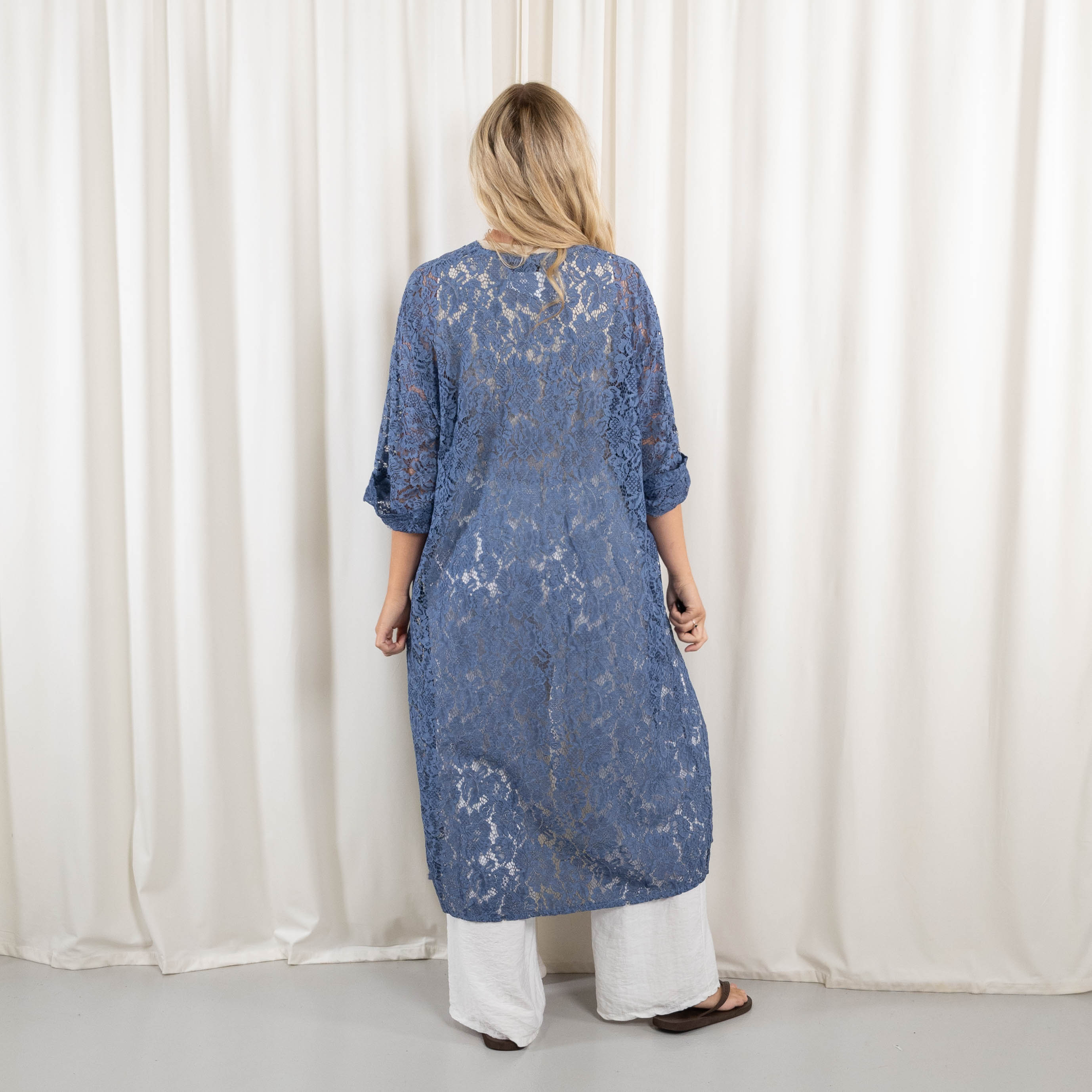 Sharona cardigan, Blå
