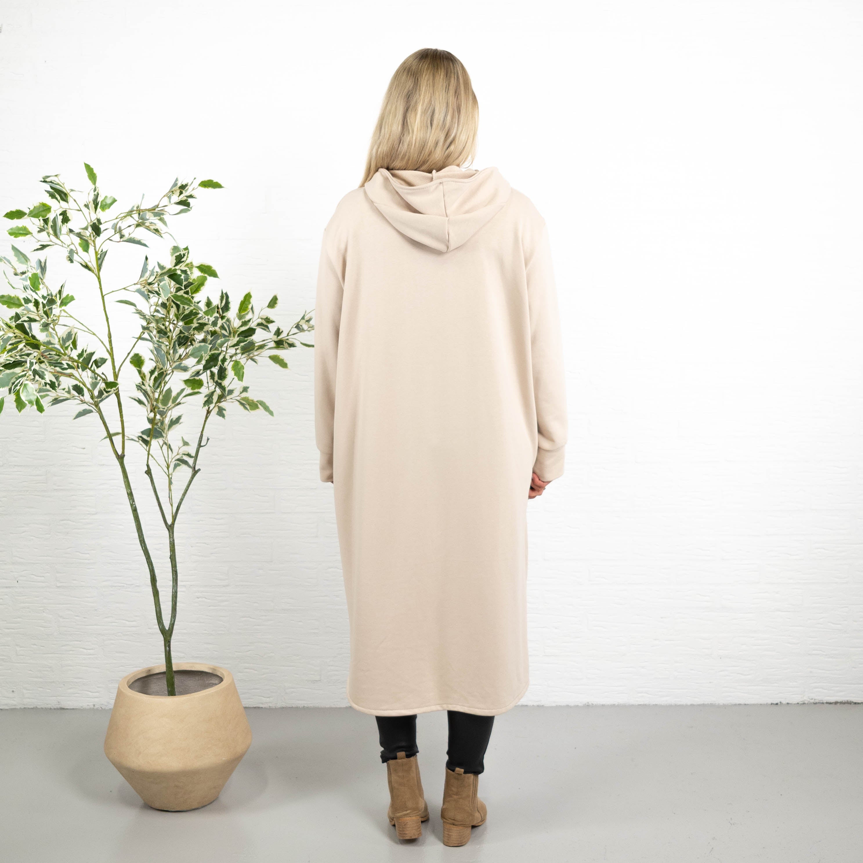 Iris sweatshirt/tunika, Beige