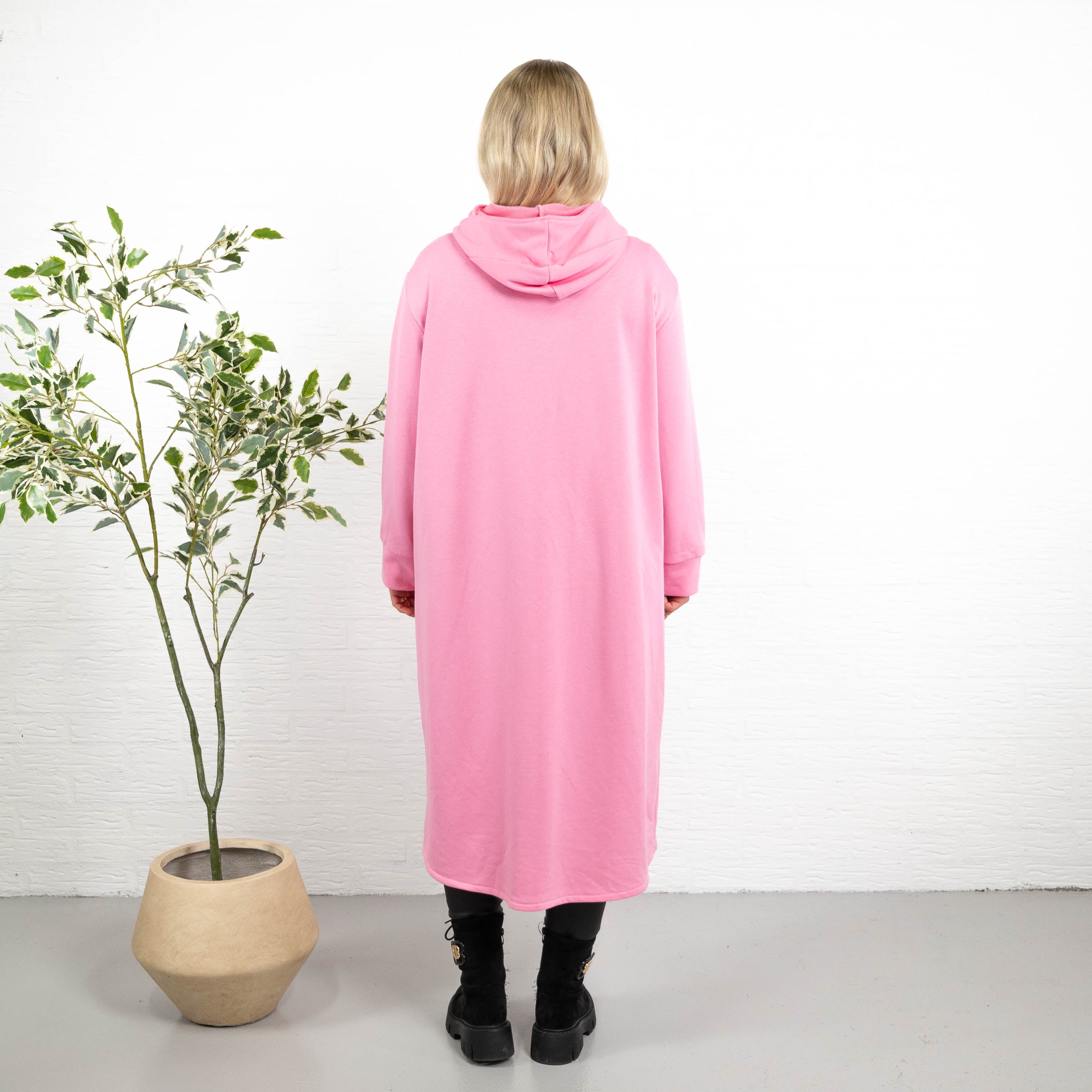 Iris sweatshirt/tunika, Lyserød