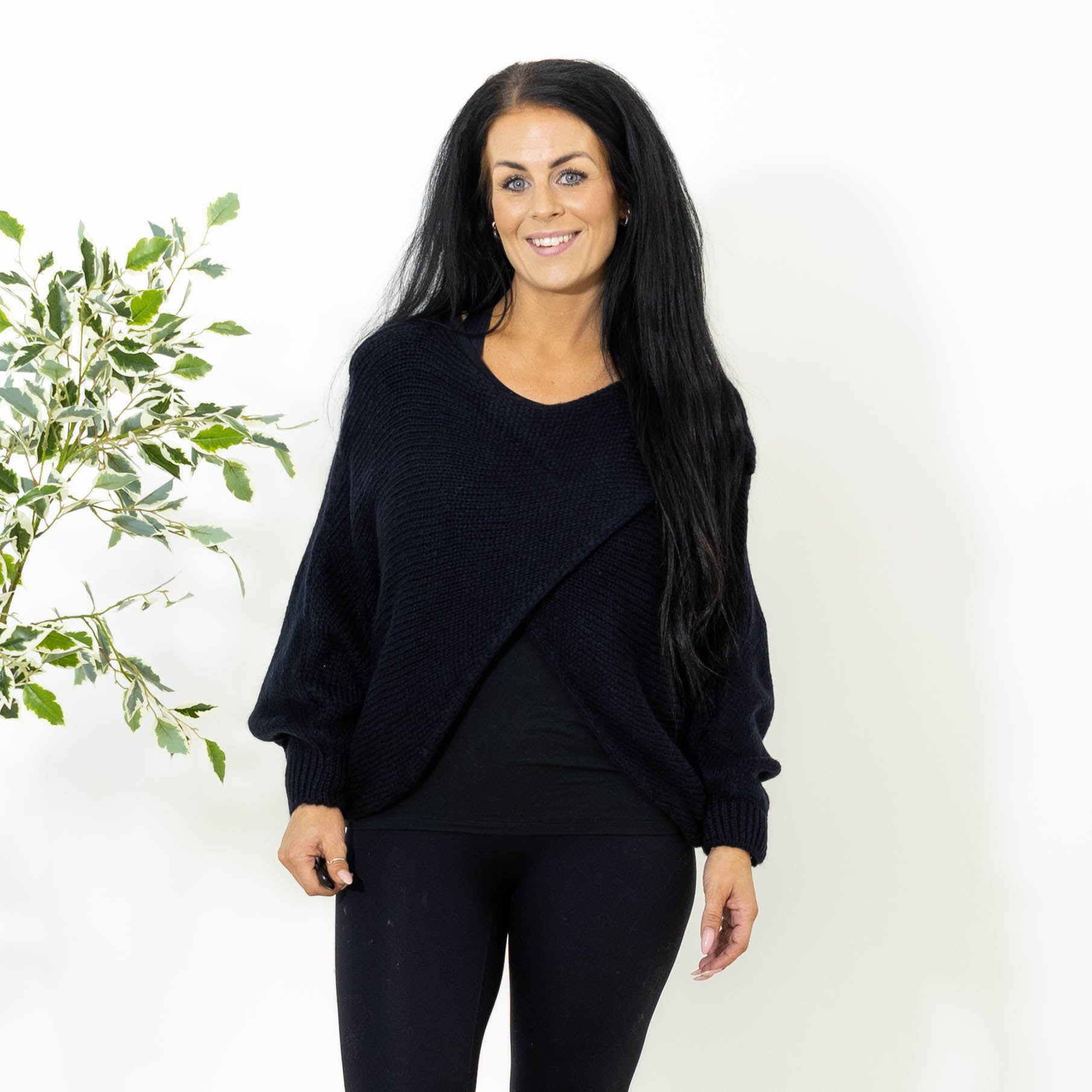 Antonia poncho, Blå