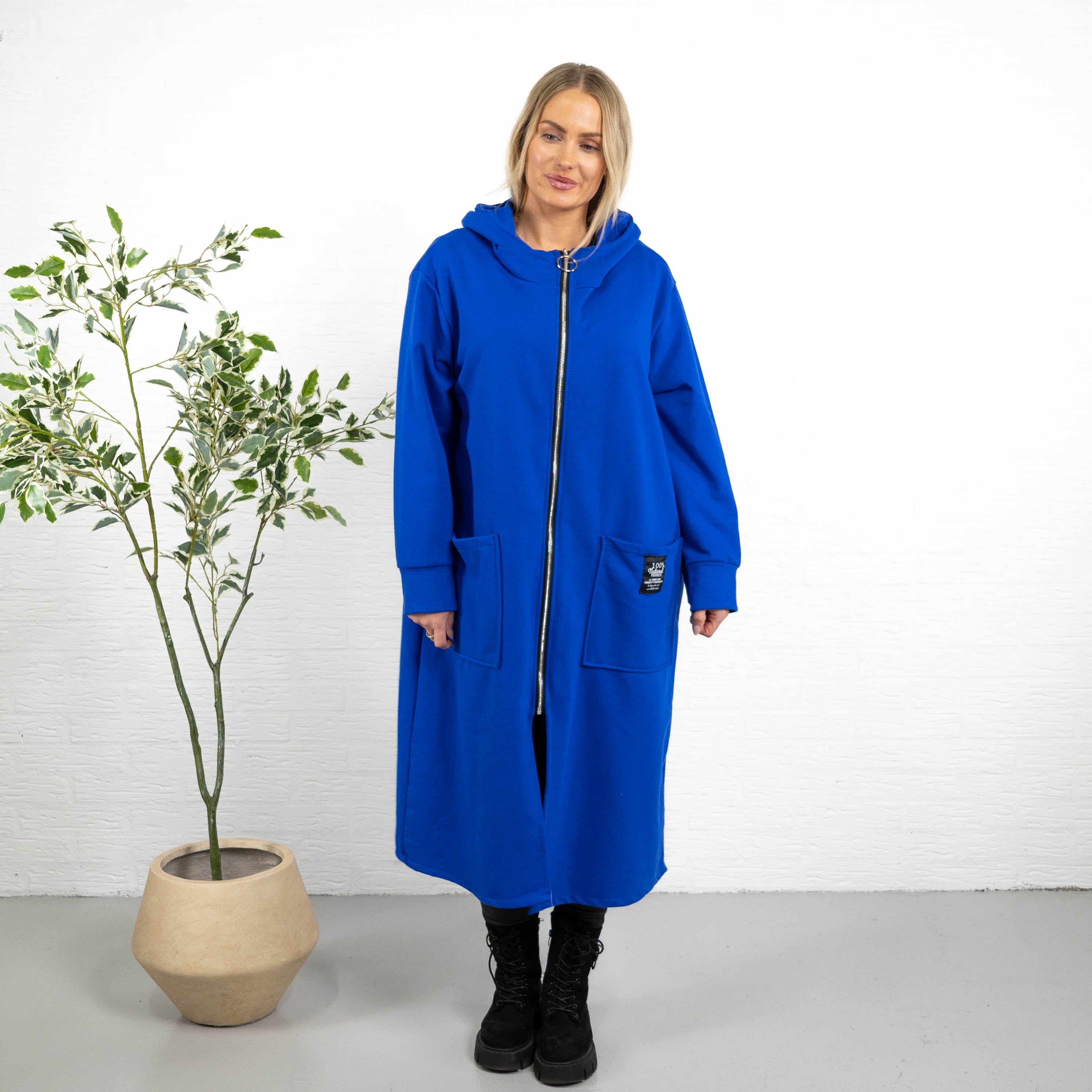 Iris sweatshirt/tunika, Royal blue