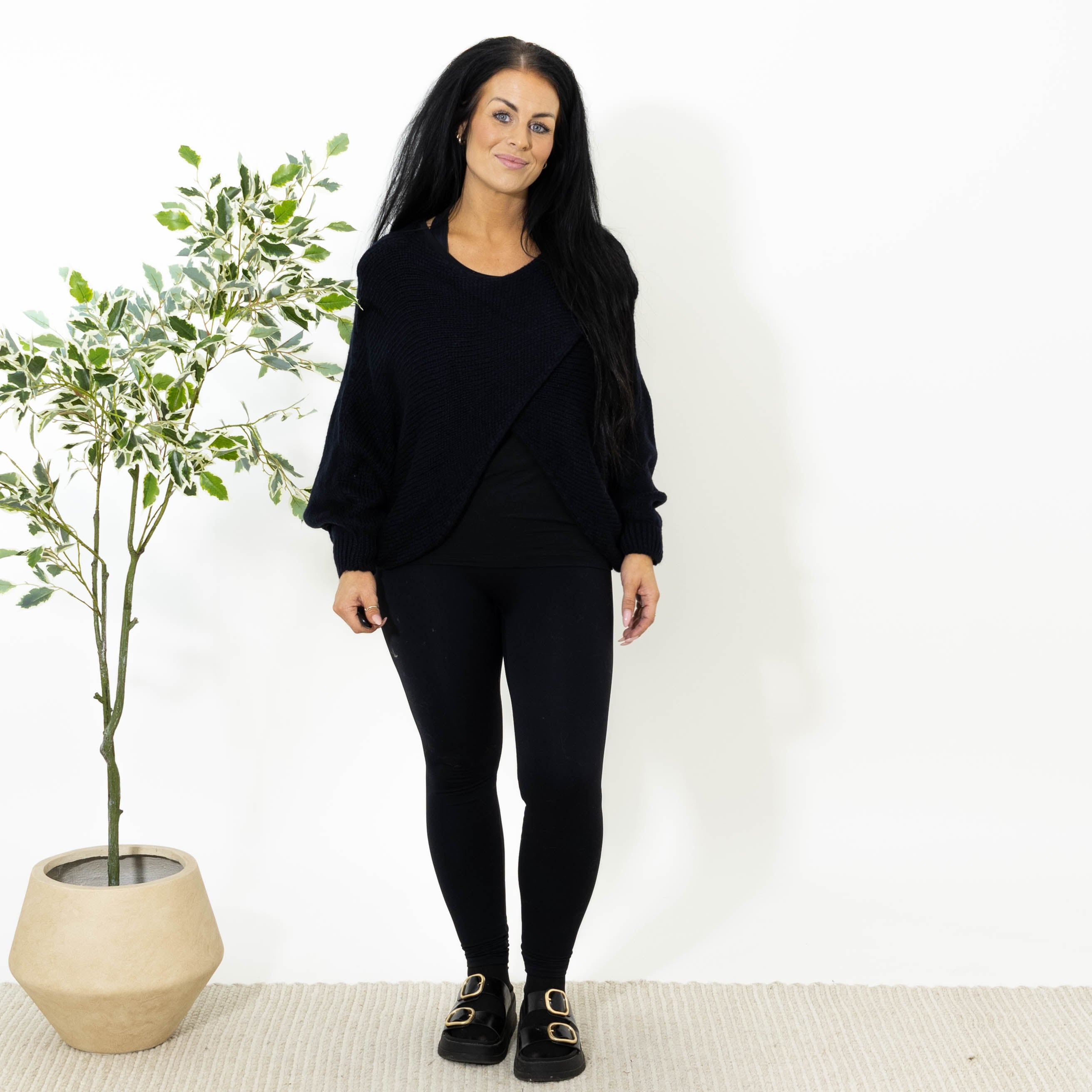 Antonia poncho, Blå