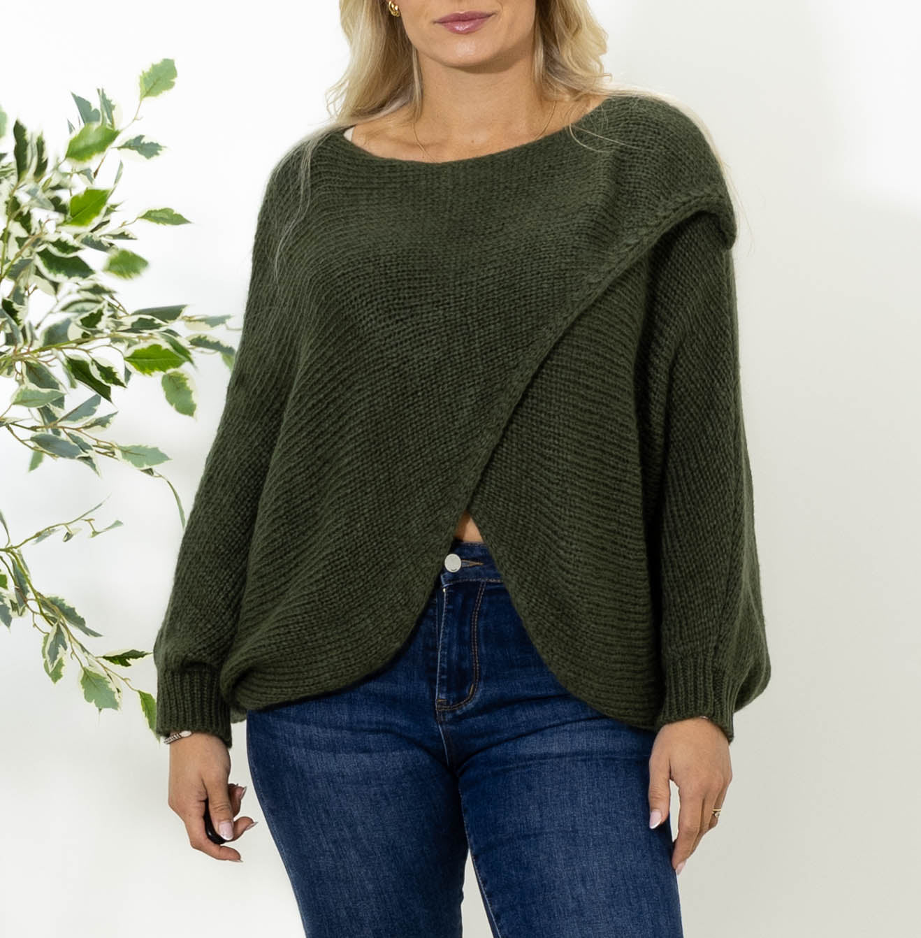 Antonia poncho, Khaki