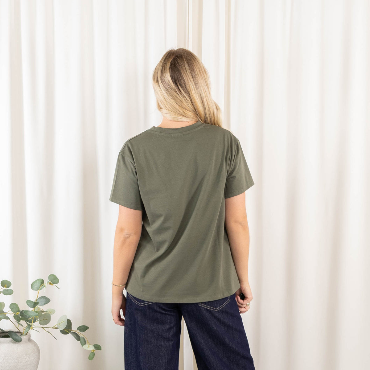Ronja t-shirt, Khaki