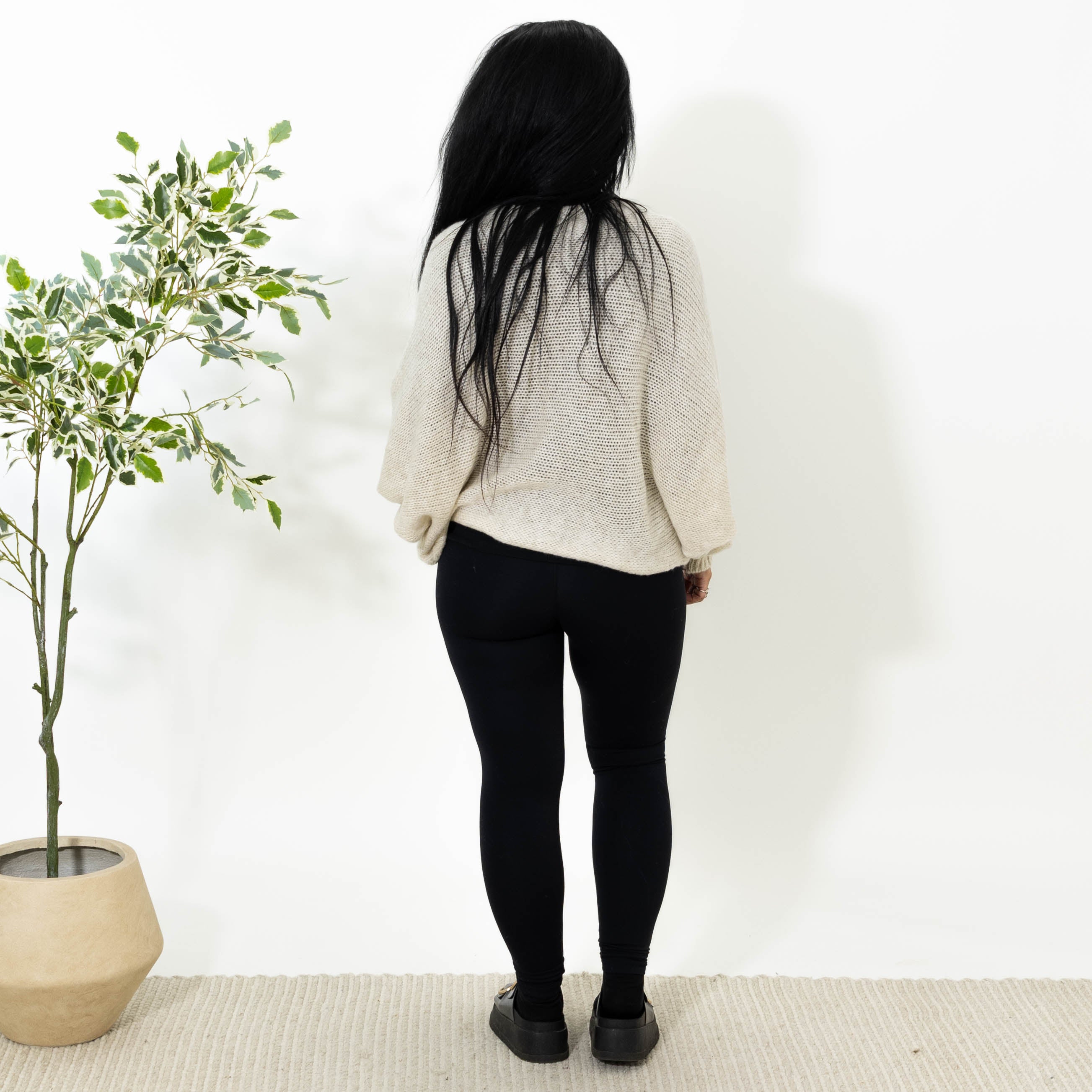 Antonia poncho, Beige