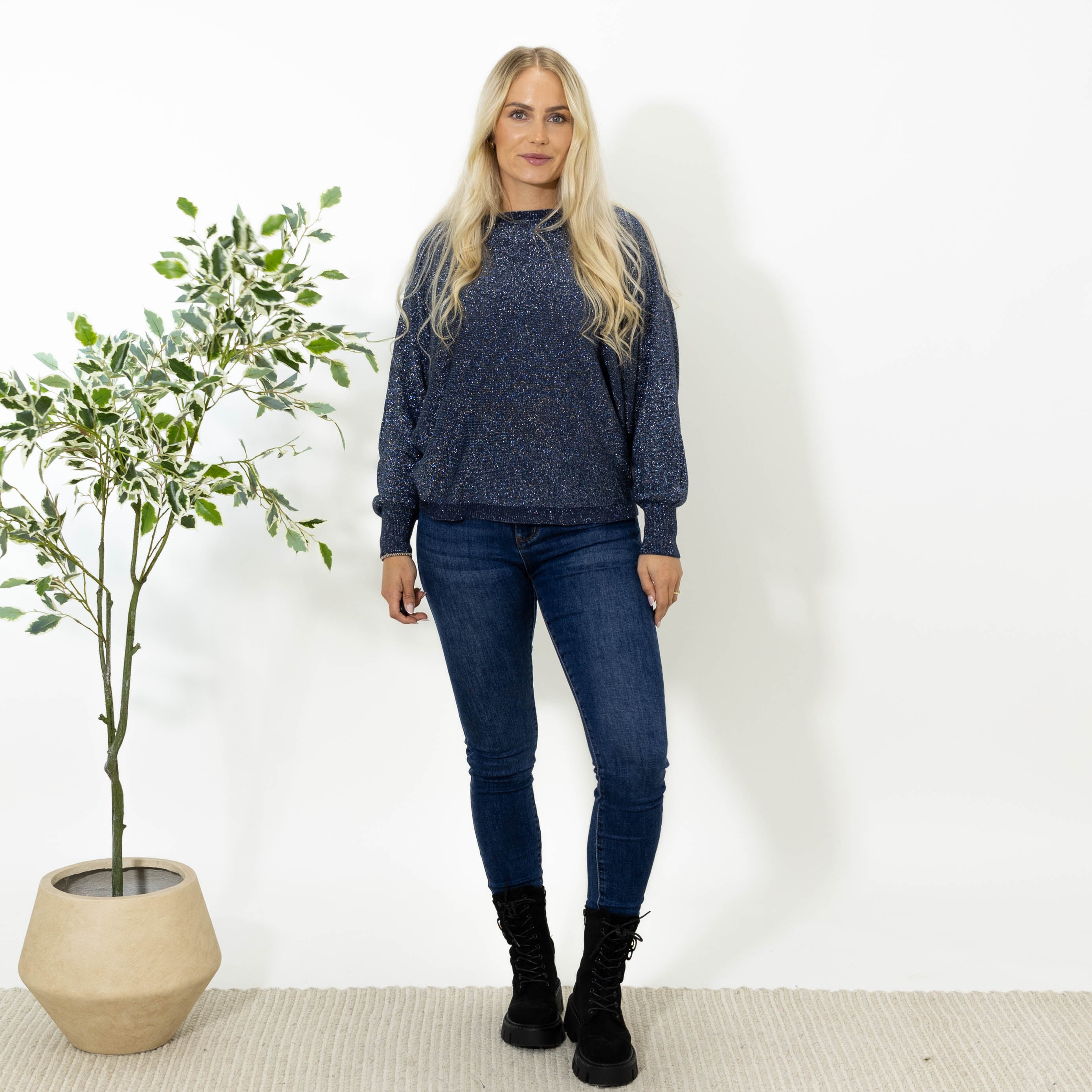 Toni batwing strik, Blå