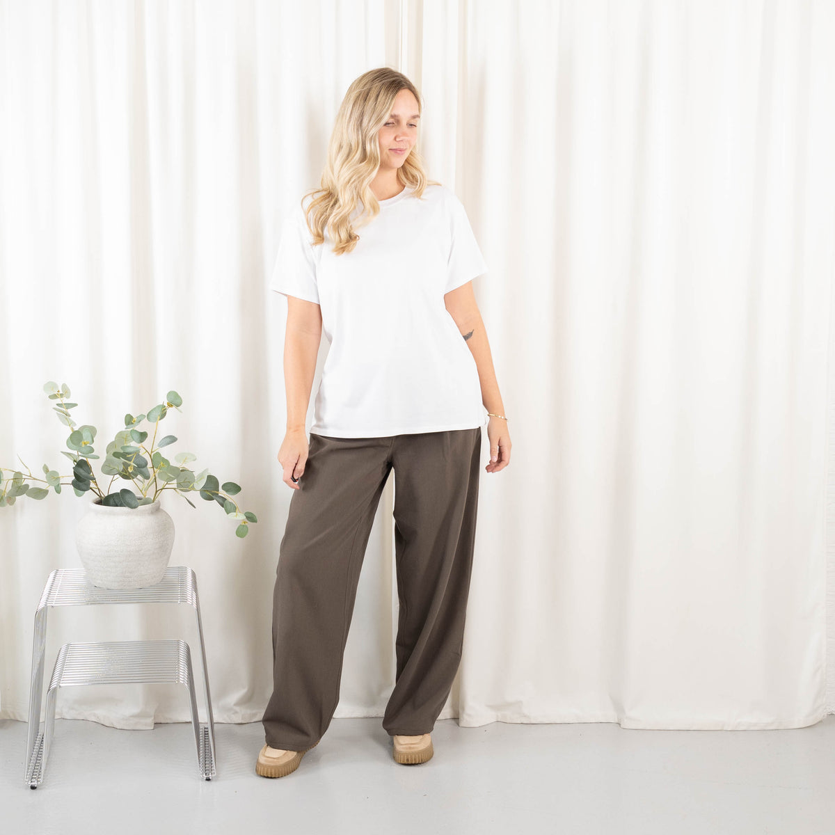 Ronja t-shirt, Hvid