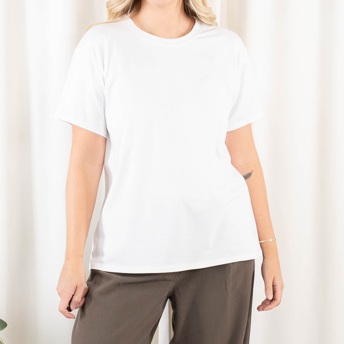 Ronja t-shirt, Hvid