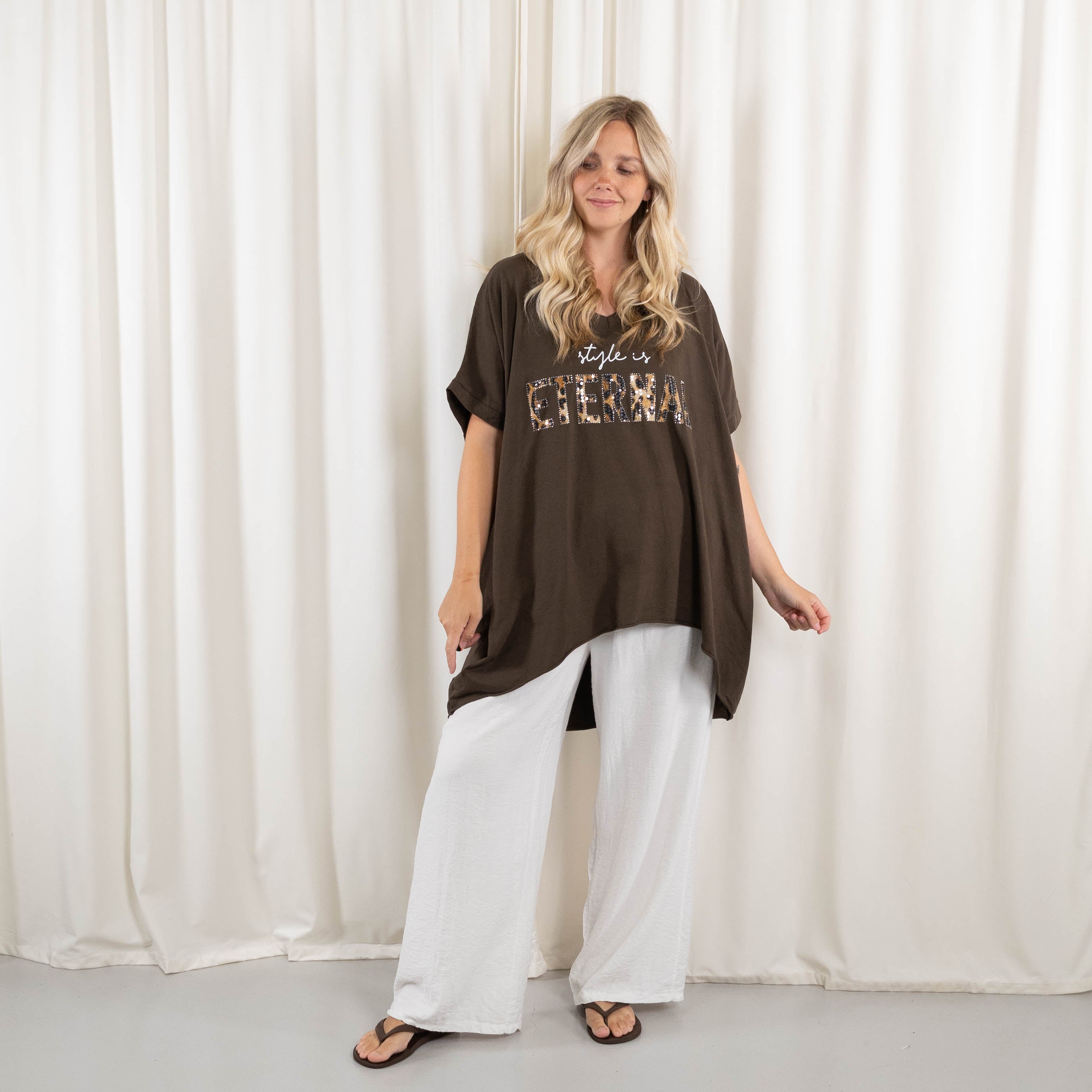Aura t-shirt/tunika, Choko