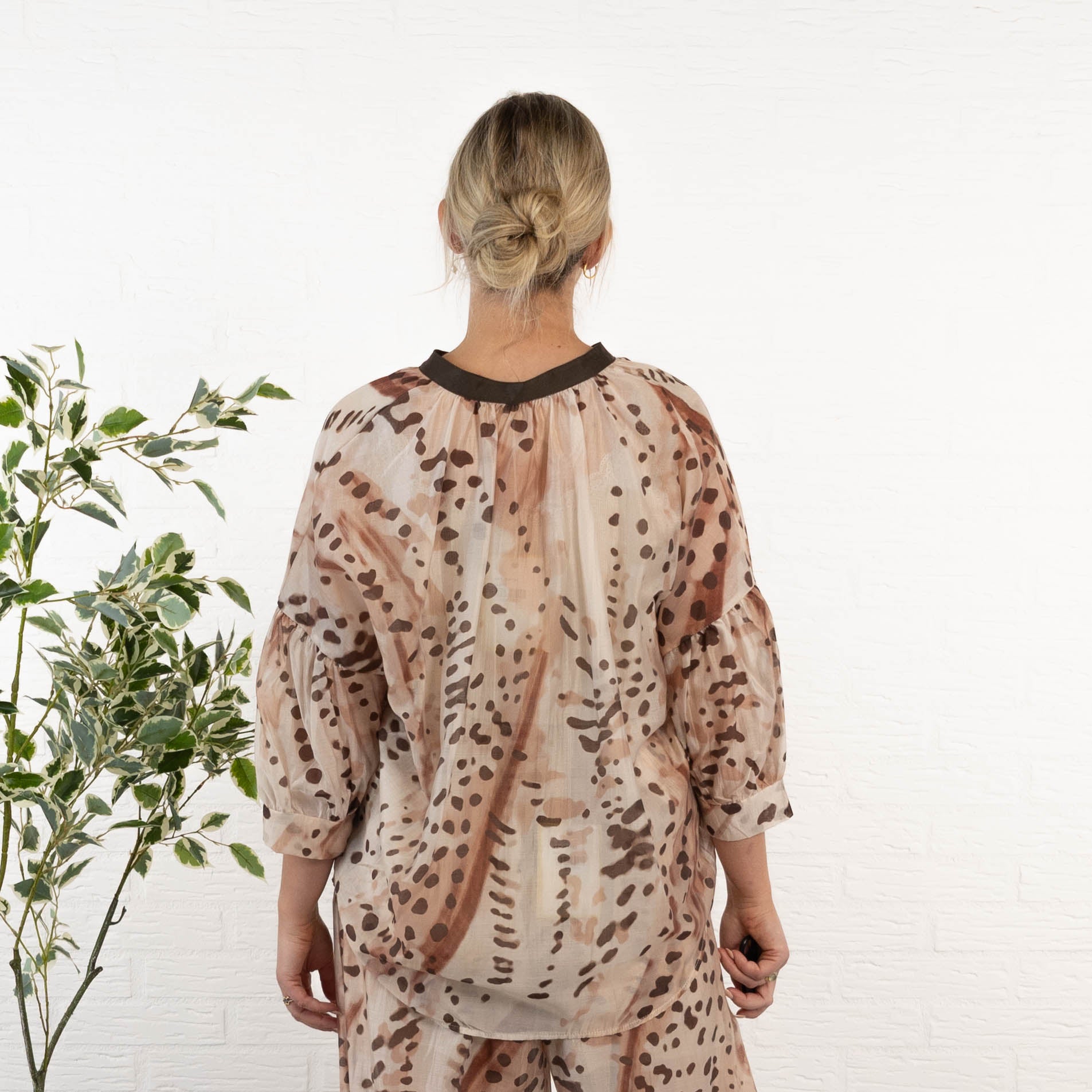 Agnes skjorte, Beige