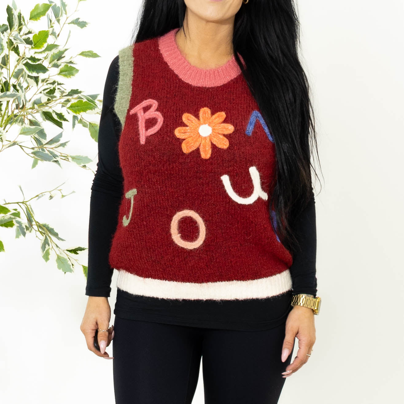 Carol strik vest, Bordeaux