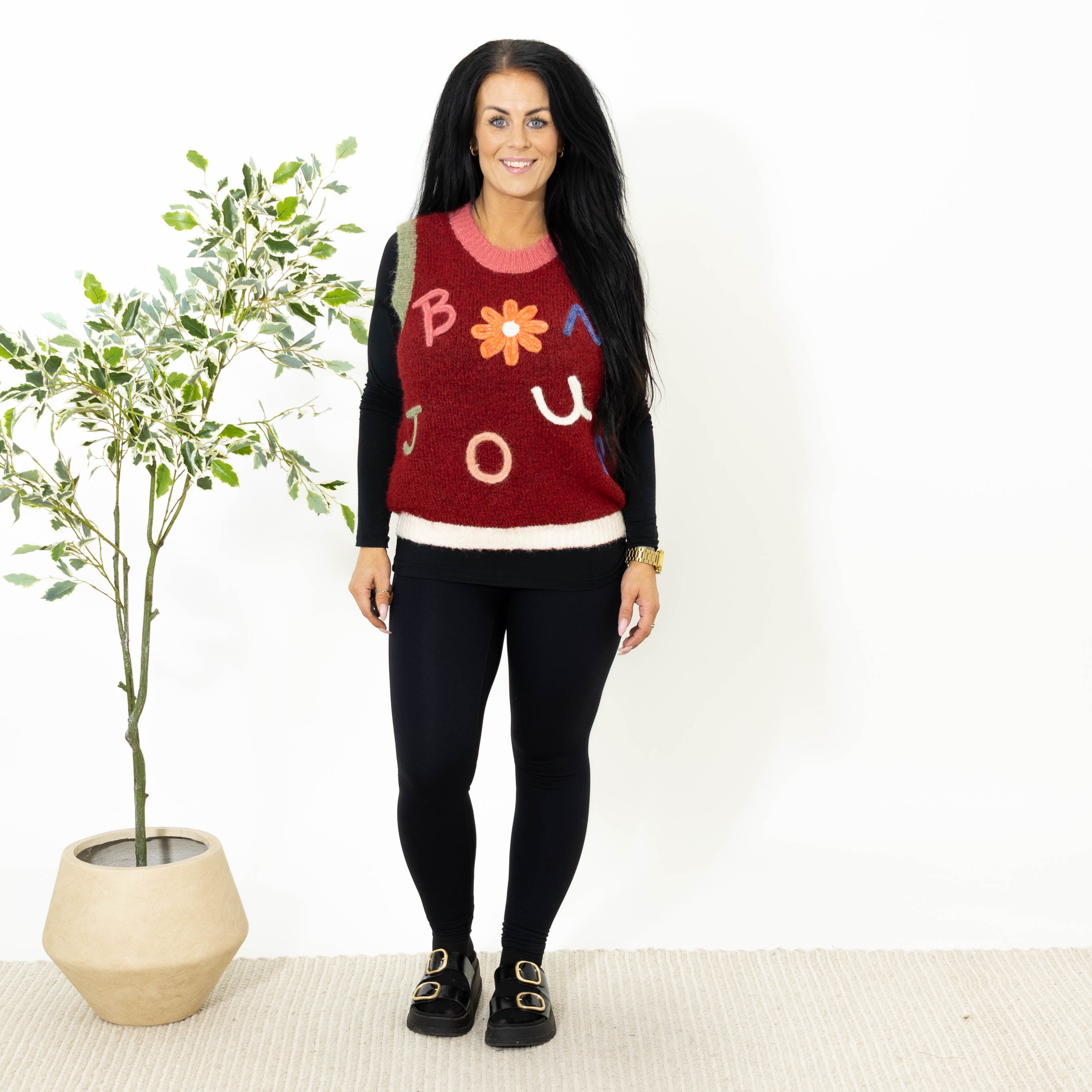 Carol strik vest, Bordeaux