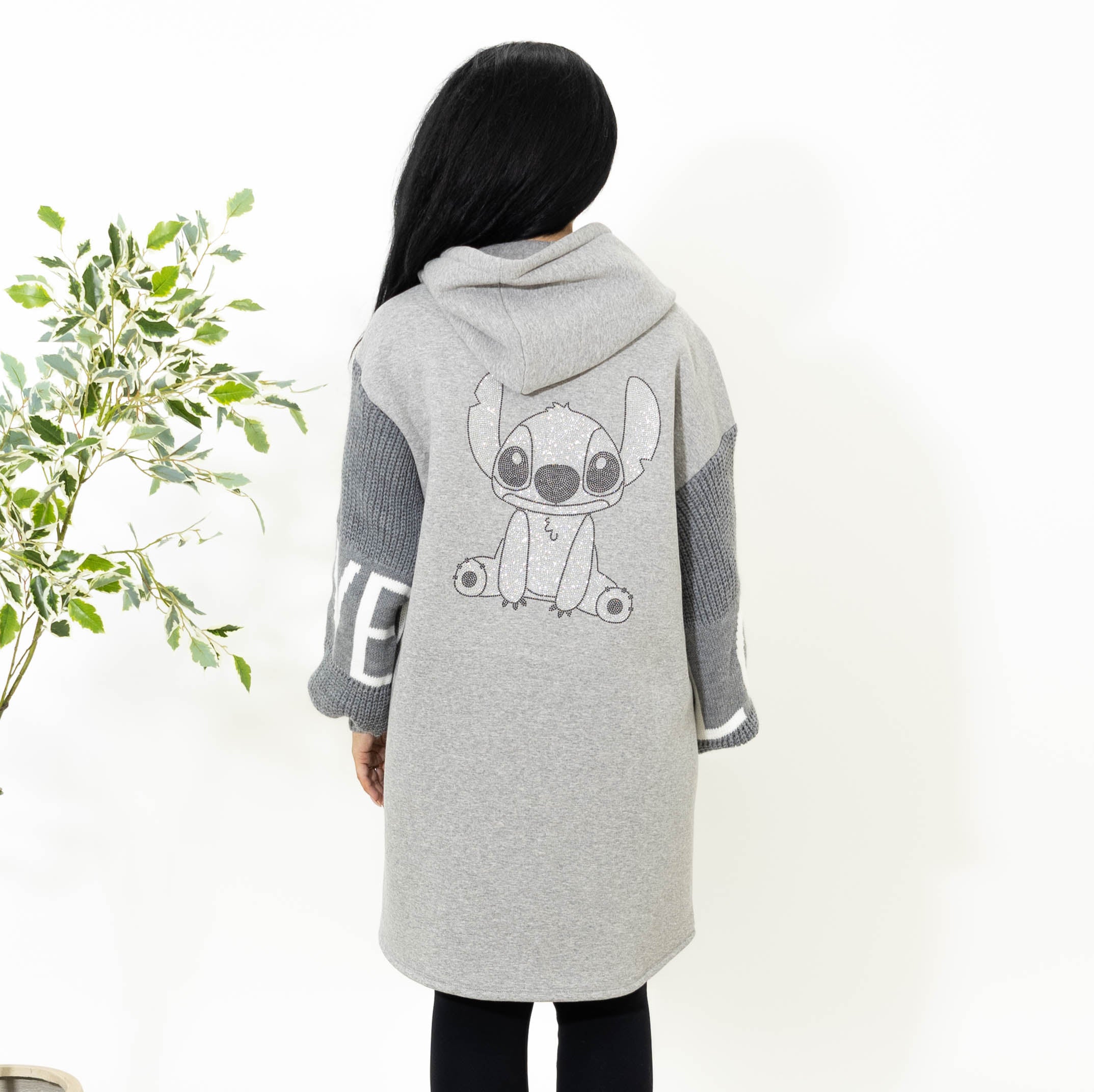 Lola sweat hoodie, Grå