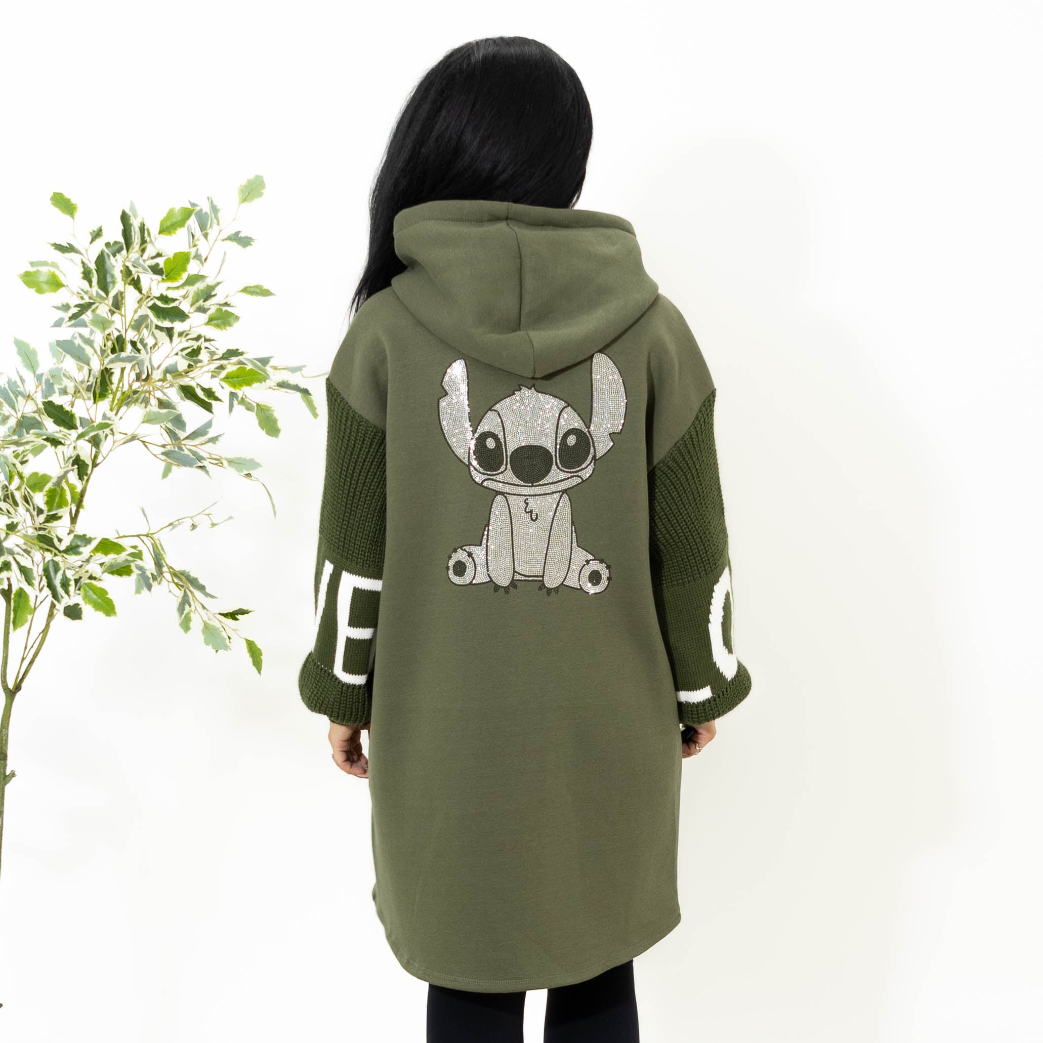 Lola sweat hoodie, Khaki