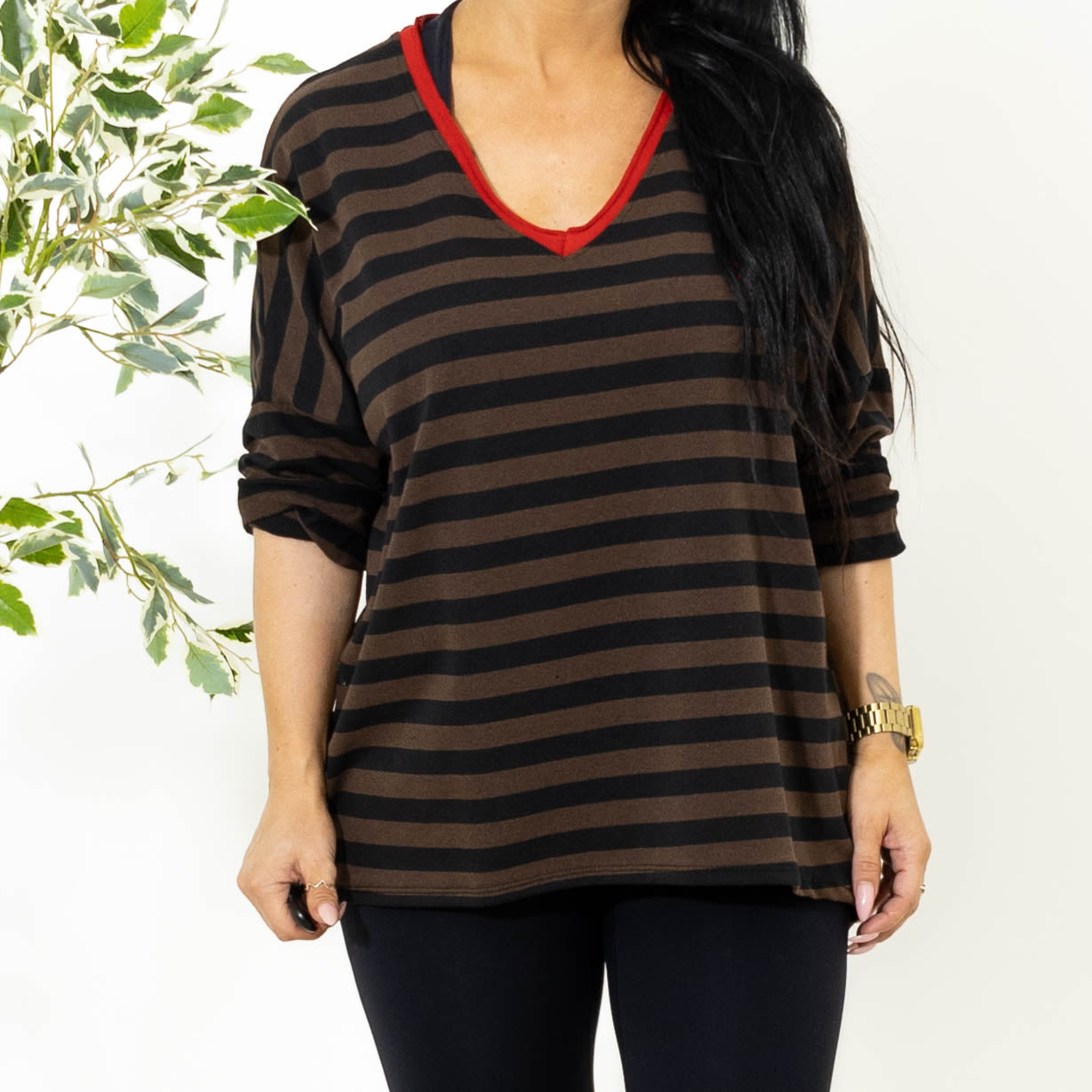 Jasmina sweatshirt, Choko