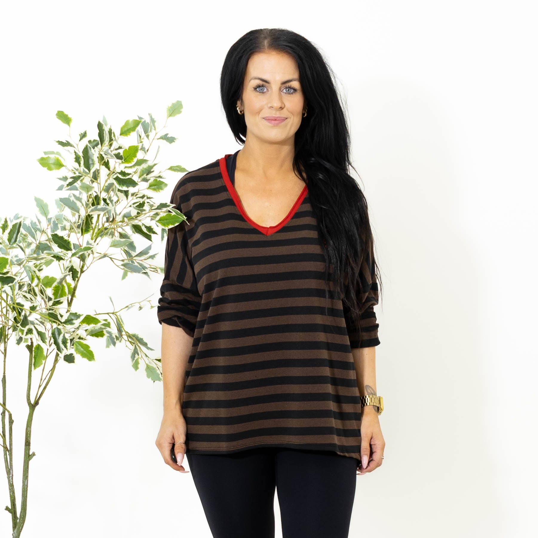 Jasmina sweatshirt, Choko