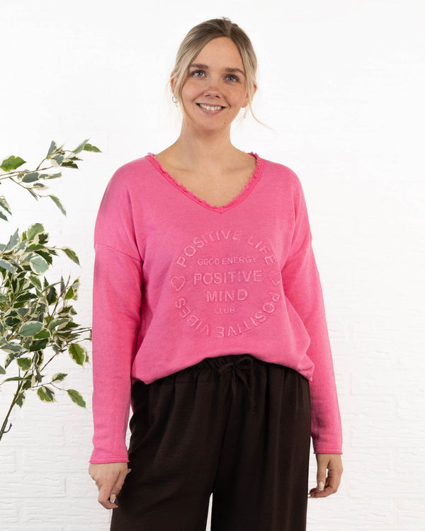 Amber sweatshirt, Pink