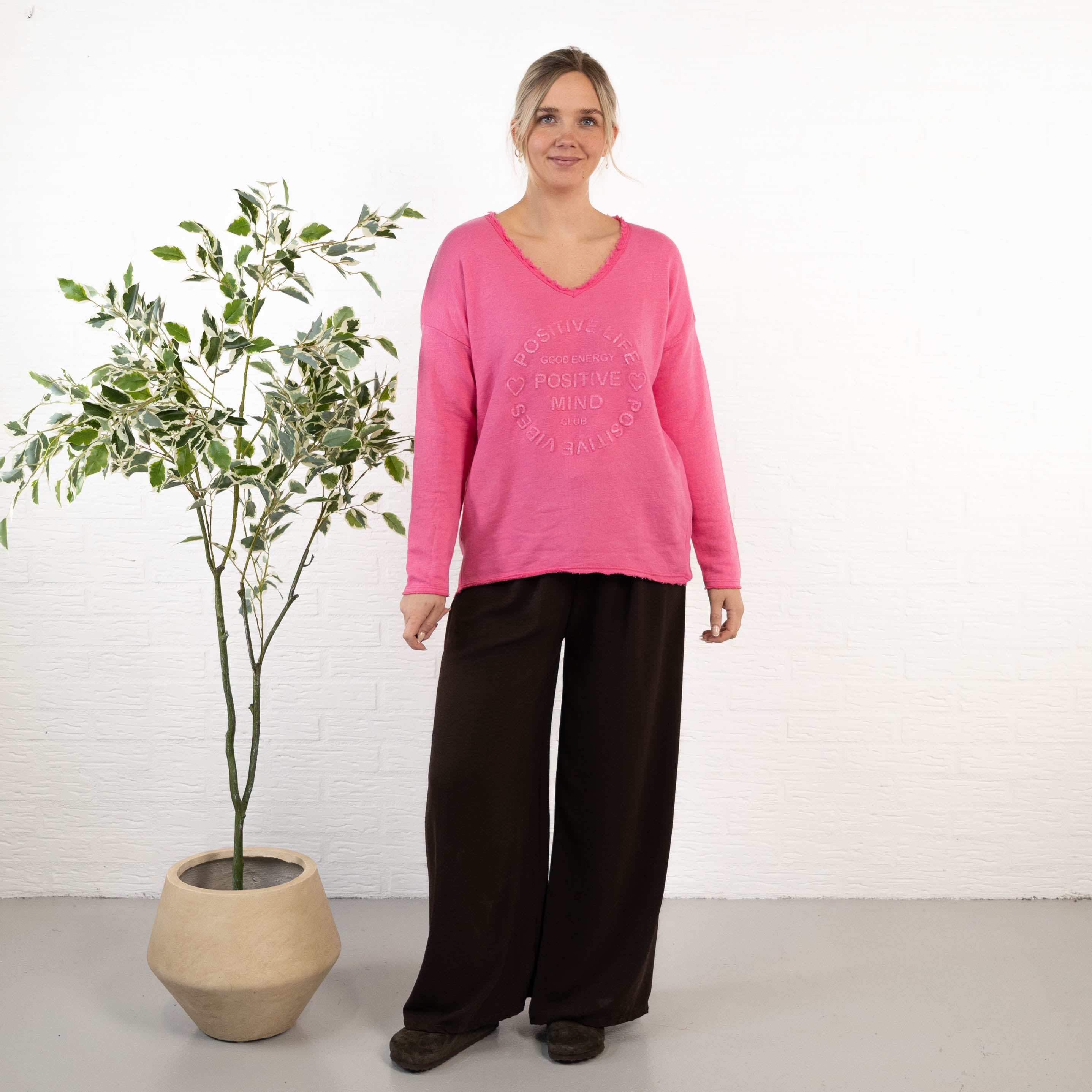 Amber sweatshirt, Pink