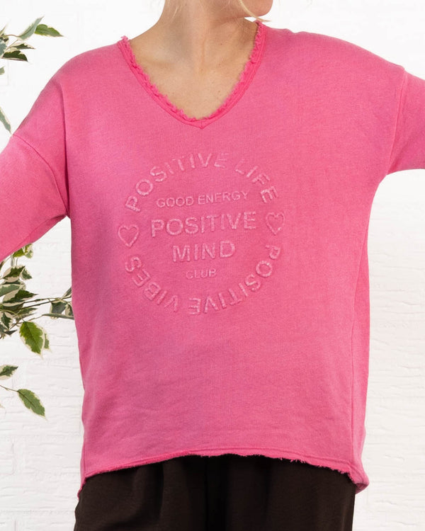 Amber sweatshirt, Pink