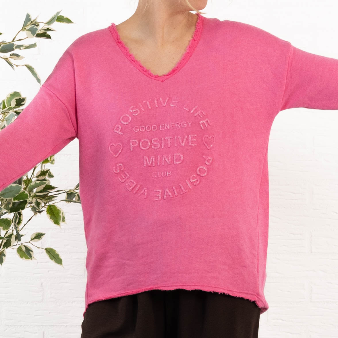 Amber sweatshirt, Pink