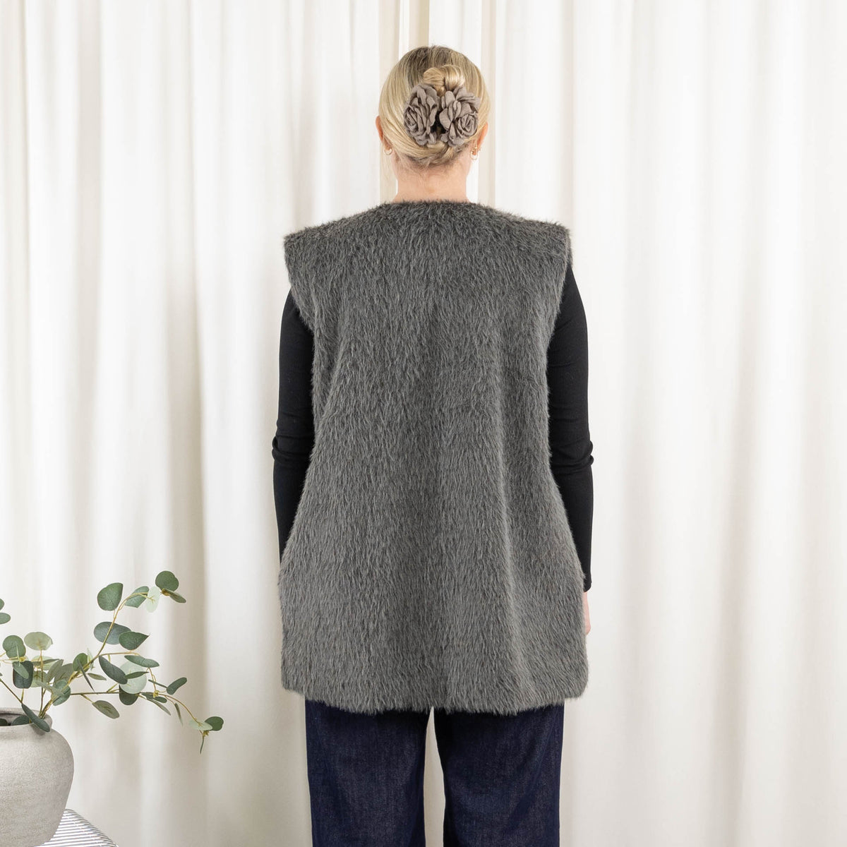 Lenora vest, Grå