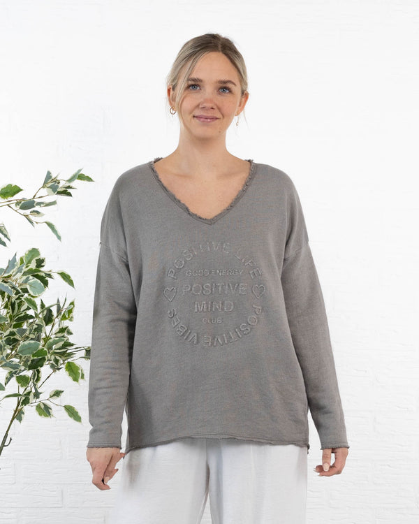 Amber sweatshirt, Taupe