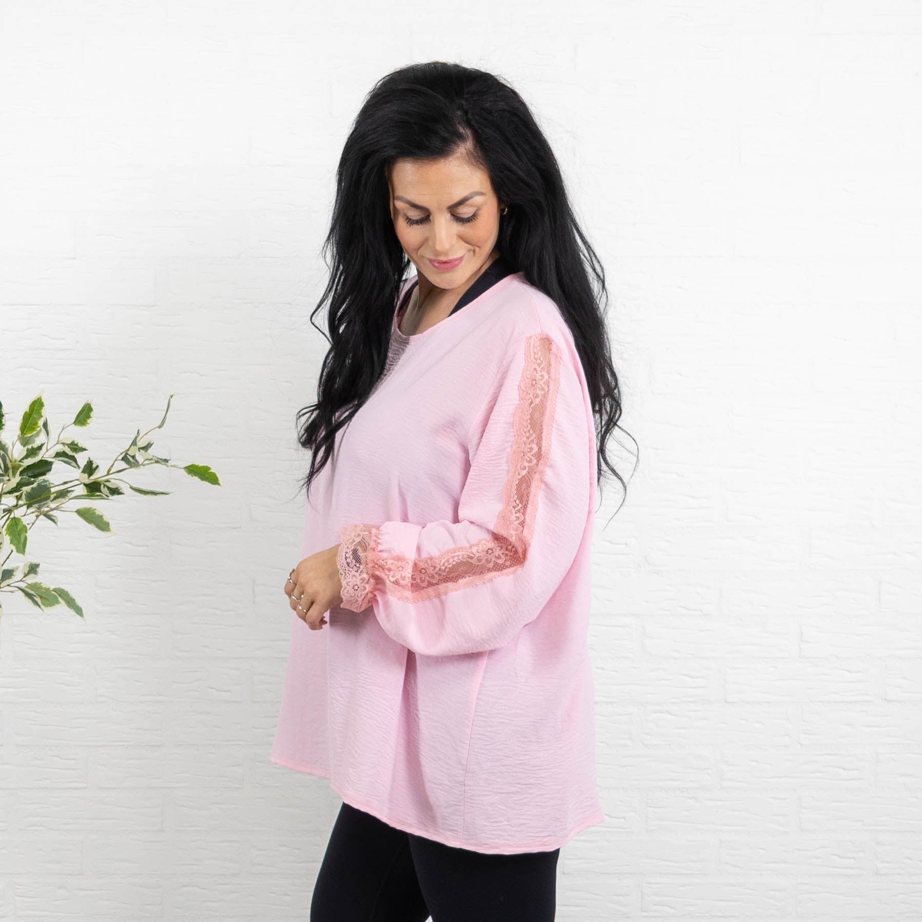 Tiffany overdel, Lyserød