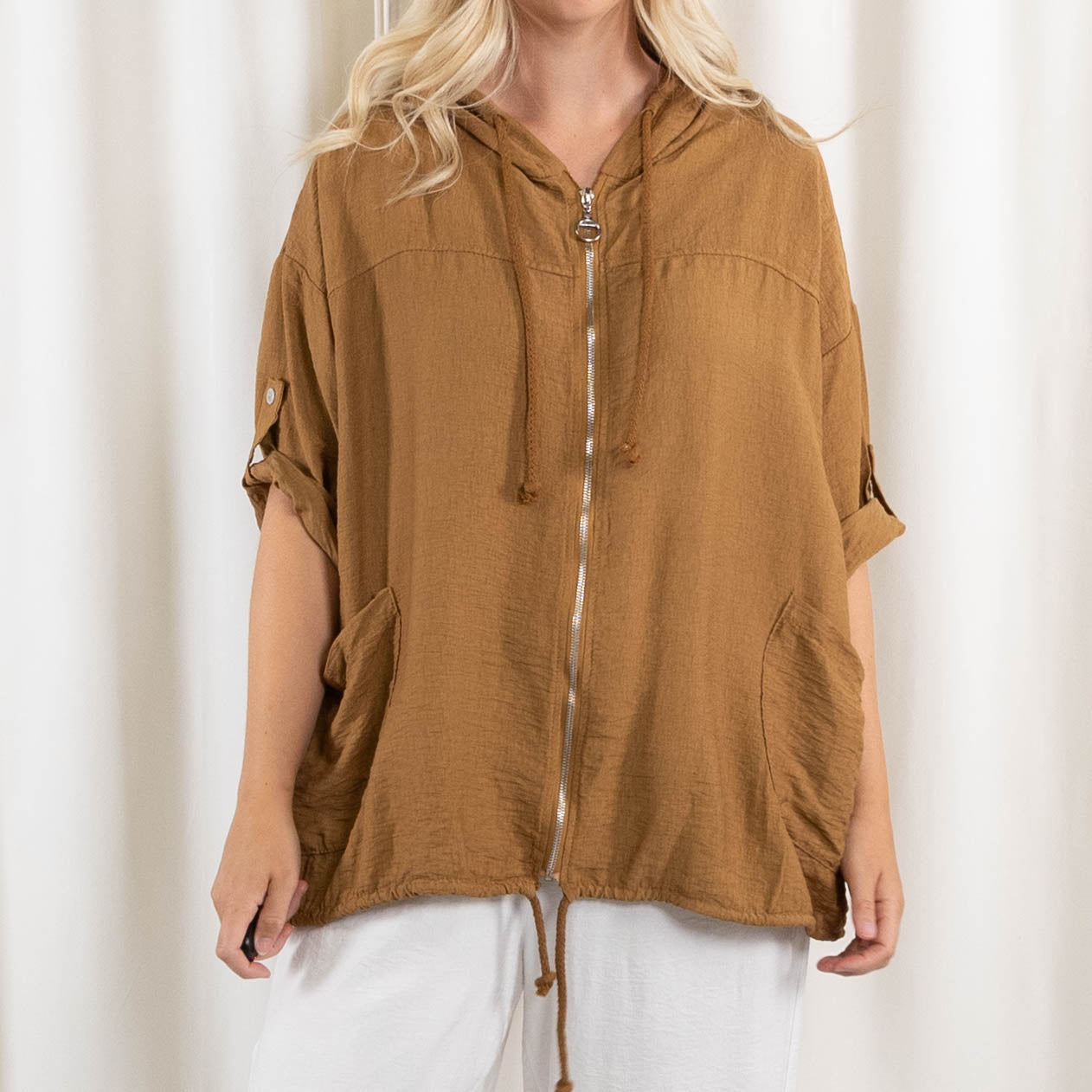 Jenny cardigan, Camel