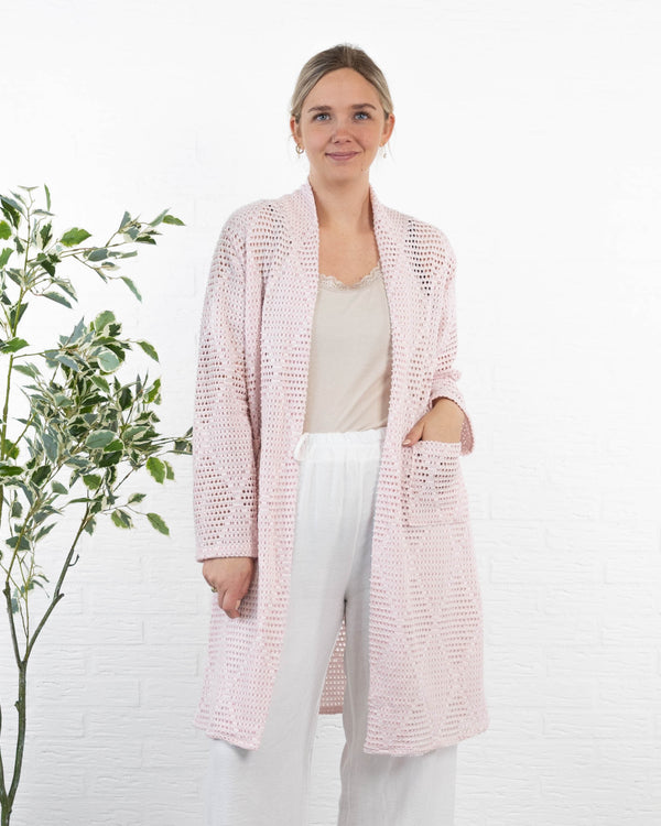 Daisy cardigan, Rosa