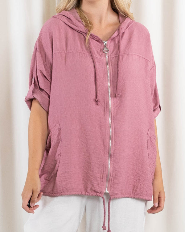 Jenny cardigan, Old rose