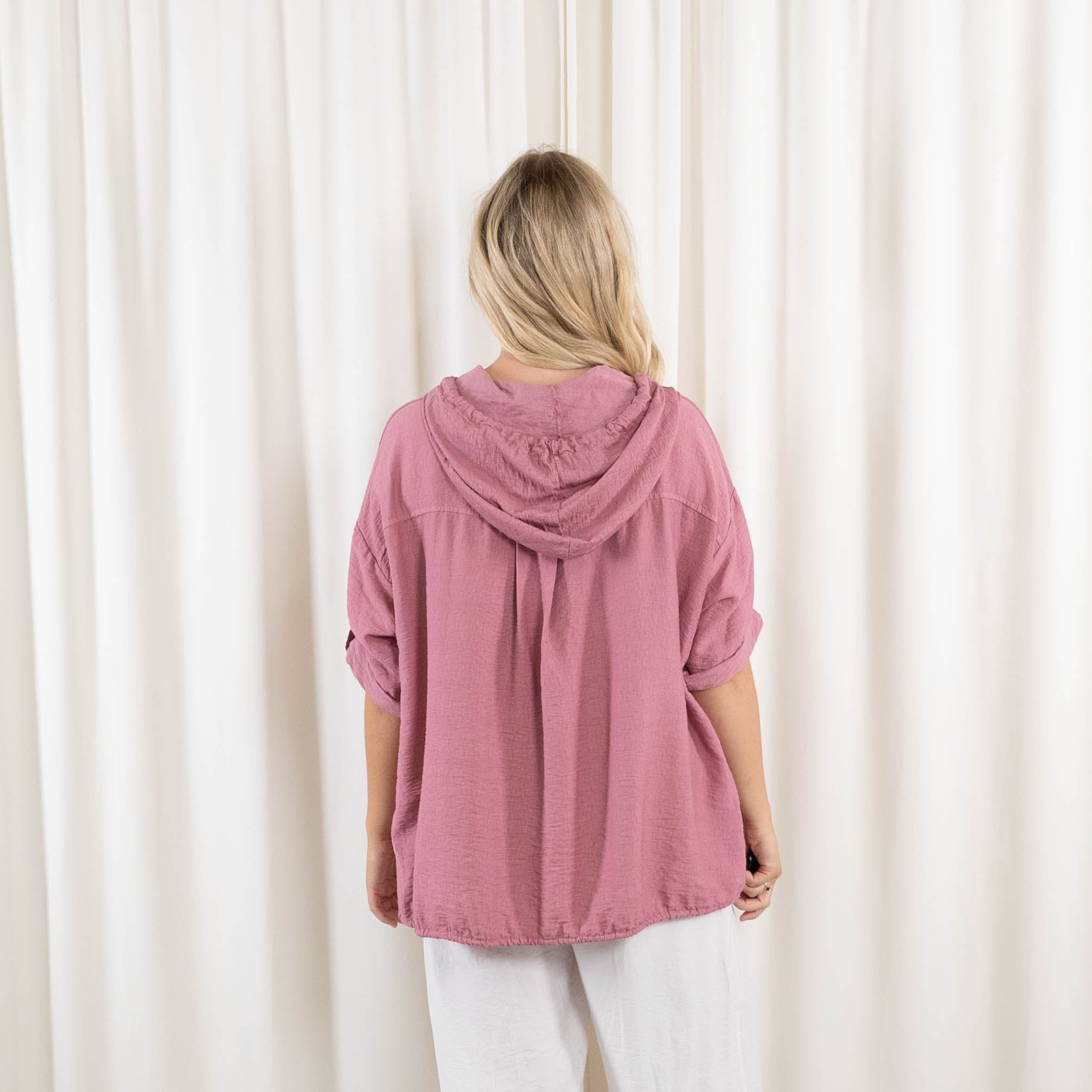 Jenny cardigan, Old rose