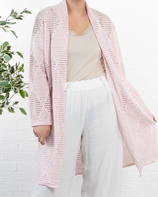 Daisy cardigan, Rosa