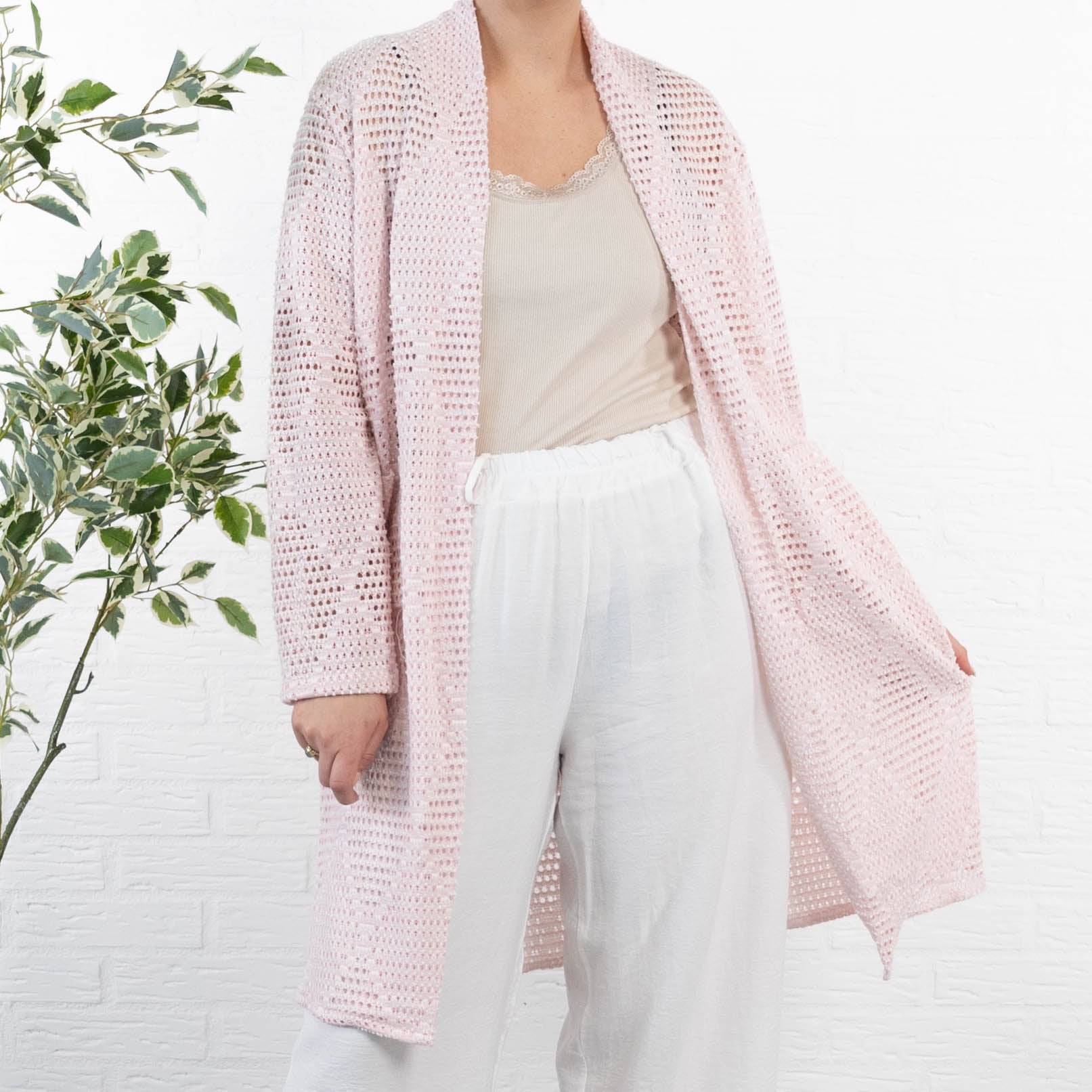 Daisy cardigan, Rosa