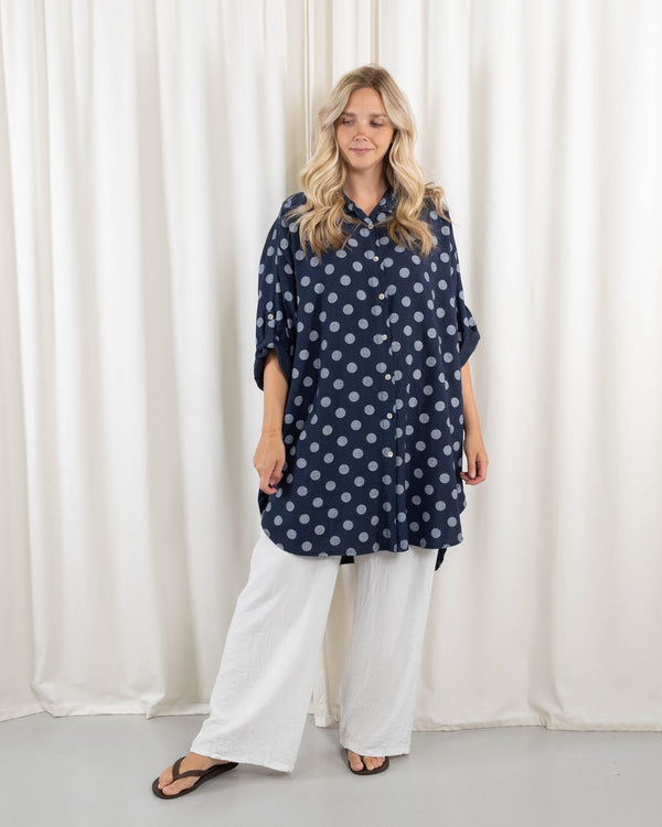 Stine tunika/kjole, Navy