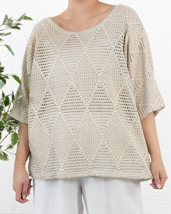 Isabel strik, Beige
