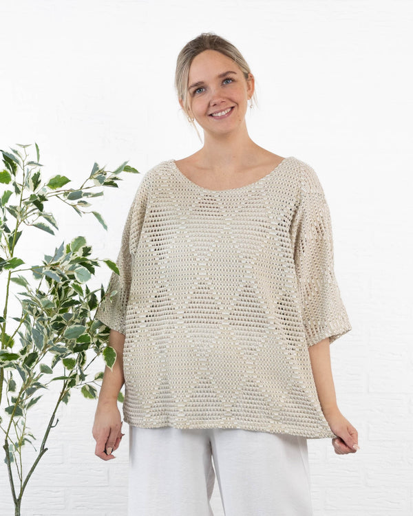 Isabel strik, Beige