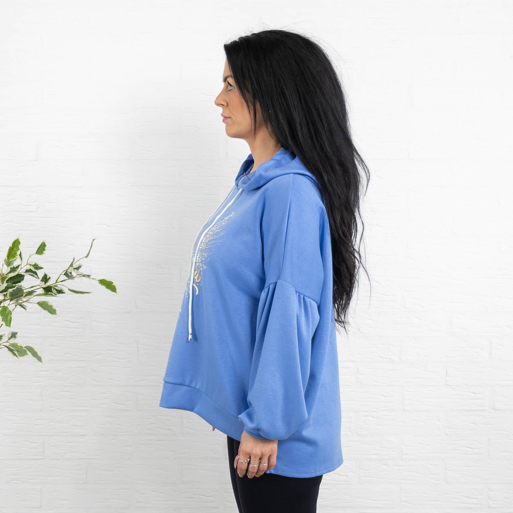 Abigail sweatshirt, Dueblå