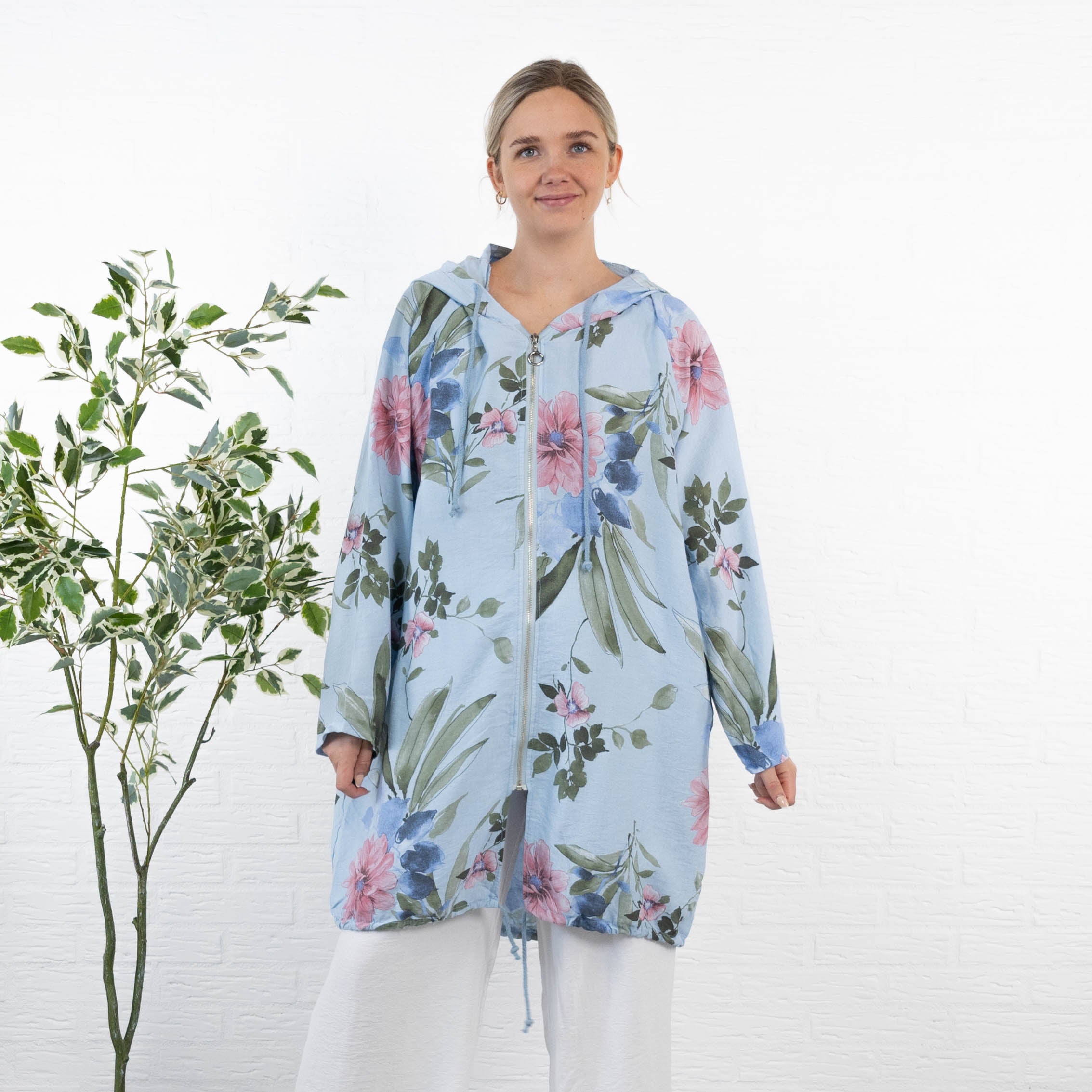 Claire cardigan, Lyseblå