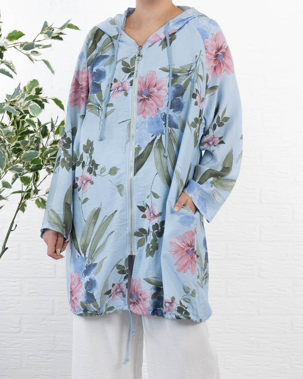 Claire cardigan, Lyseblå