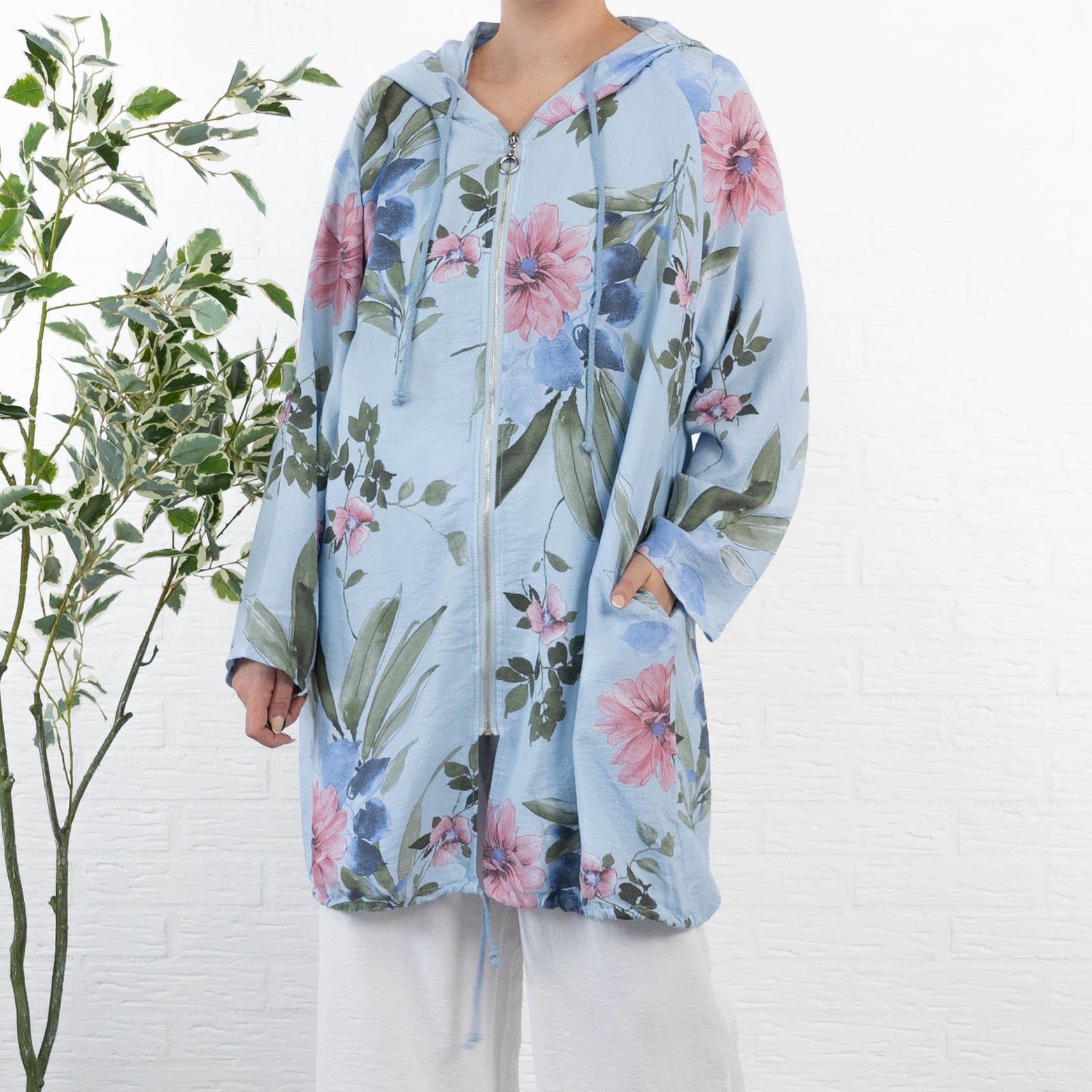 Claire cardigan, Lyseblå