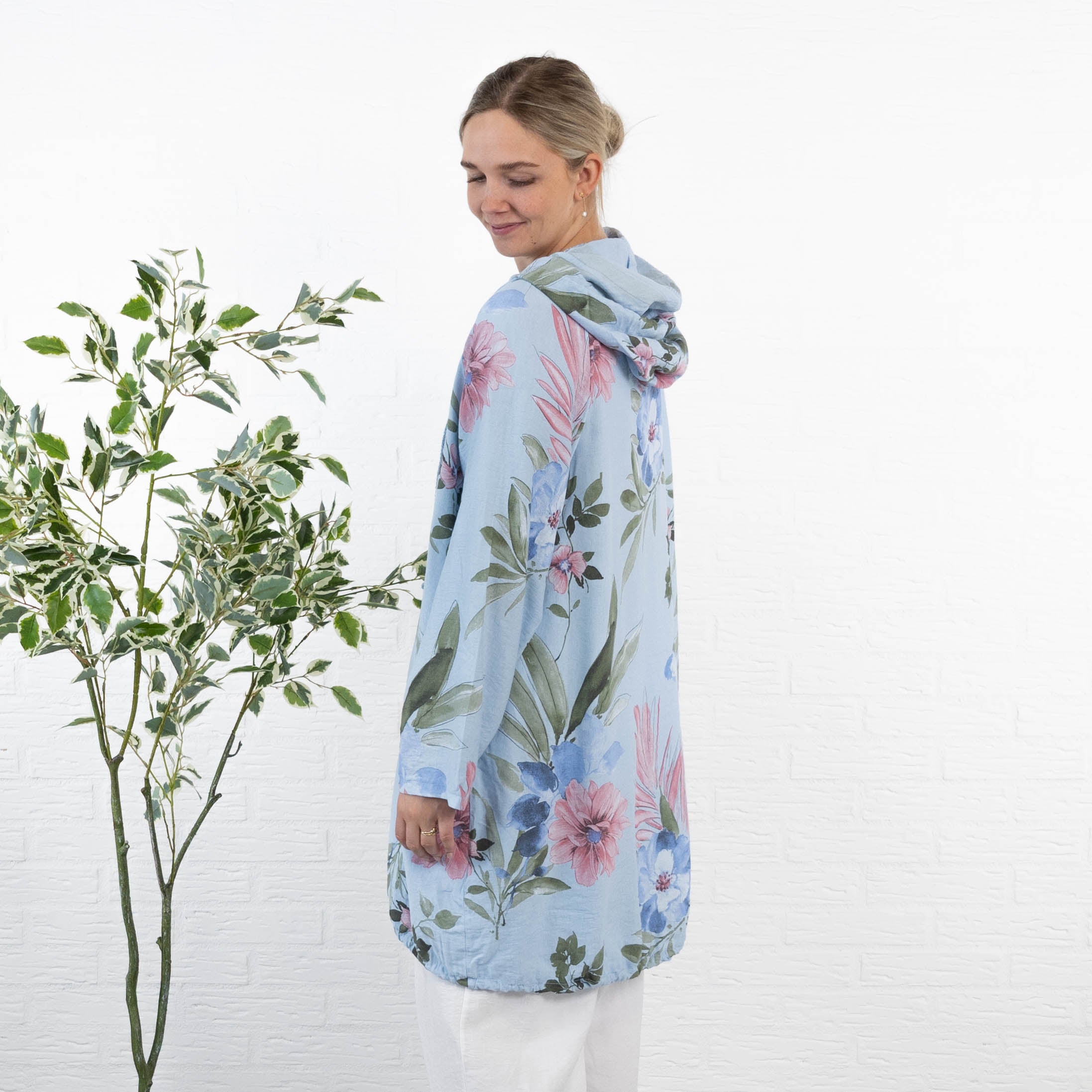 Claire cardigan, Lyseblå
