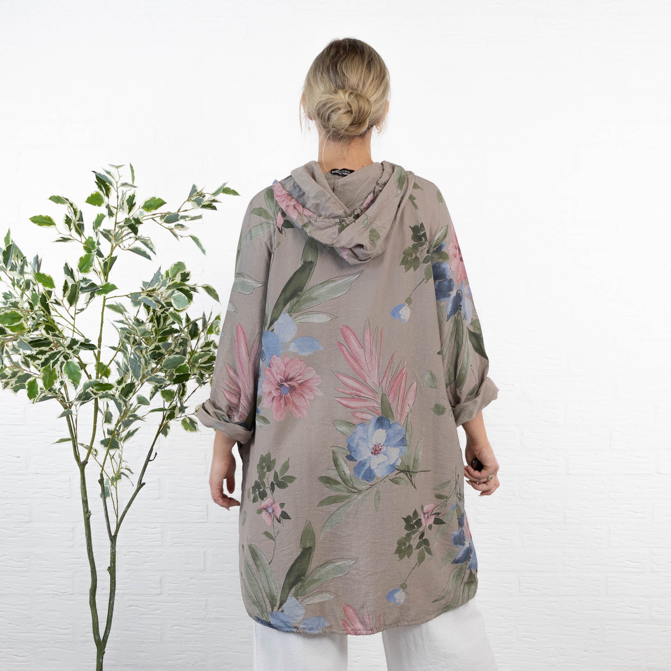 Claire cardigan, Taupe