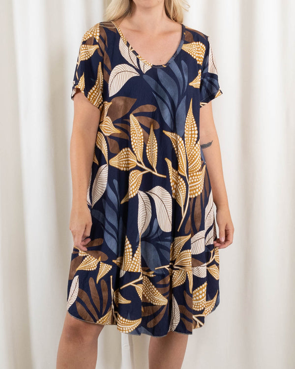 Tilde kjole, Navy