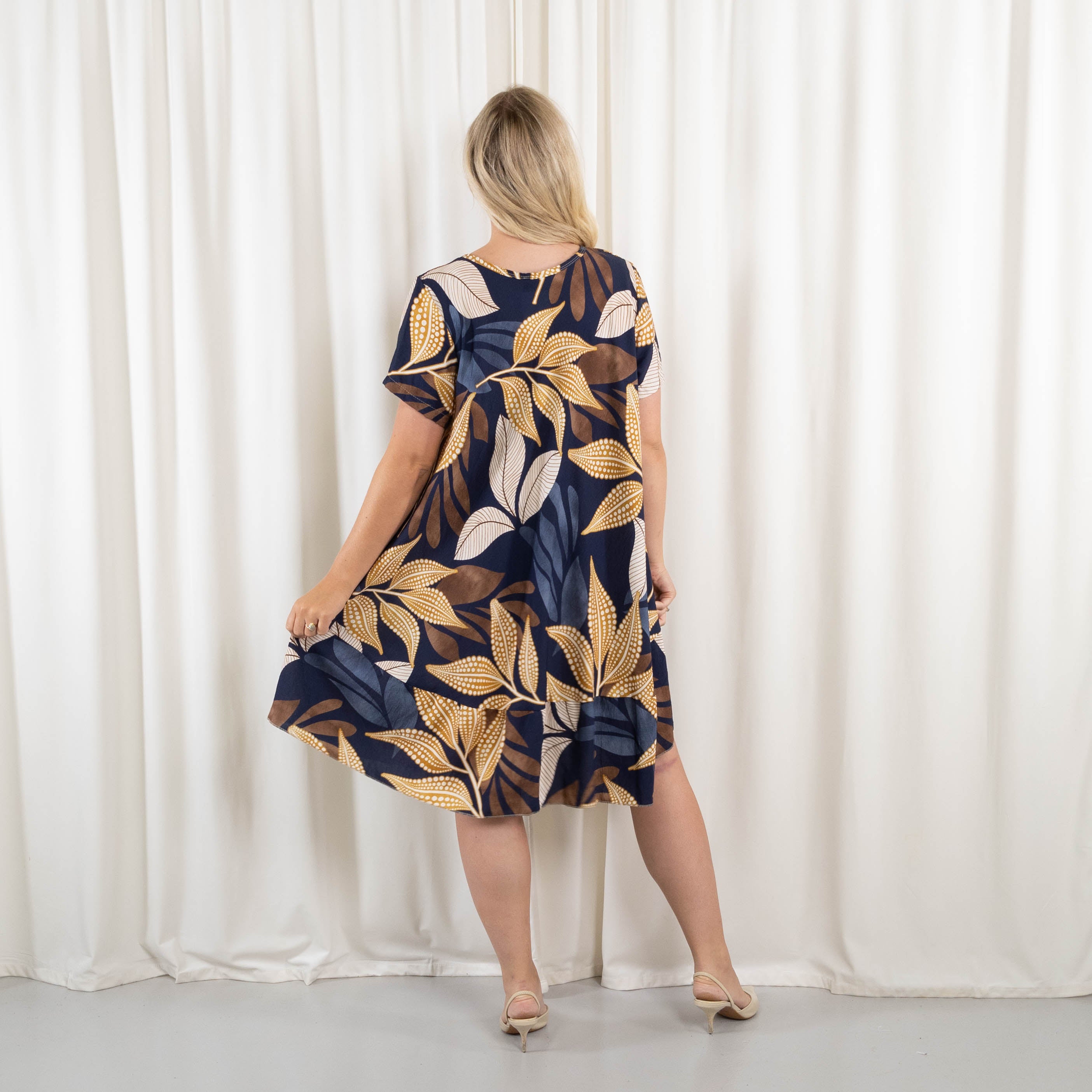 Tilde kjole, Navy