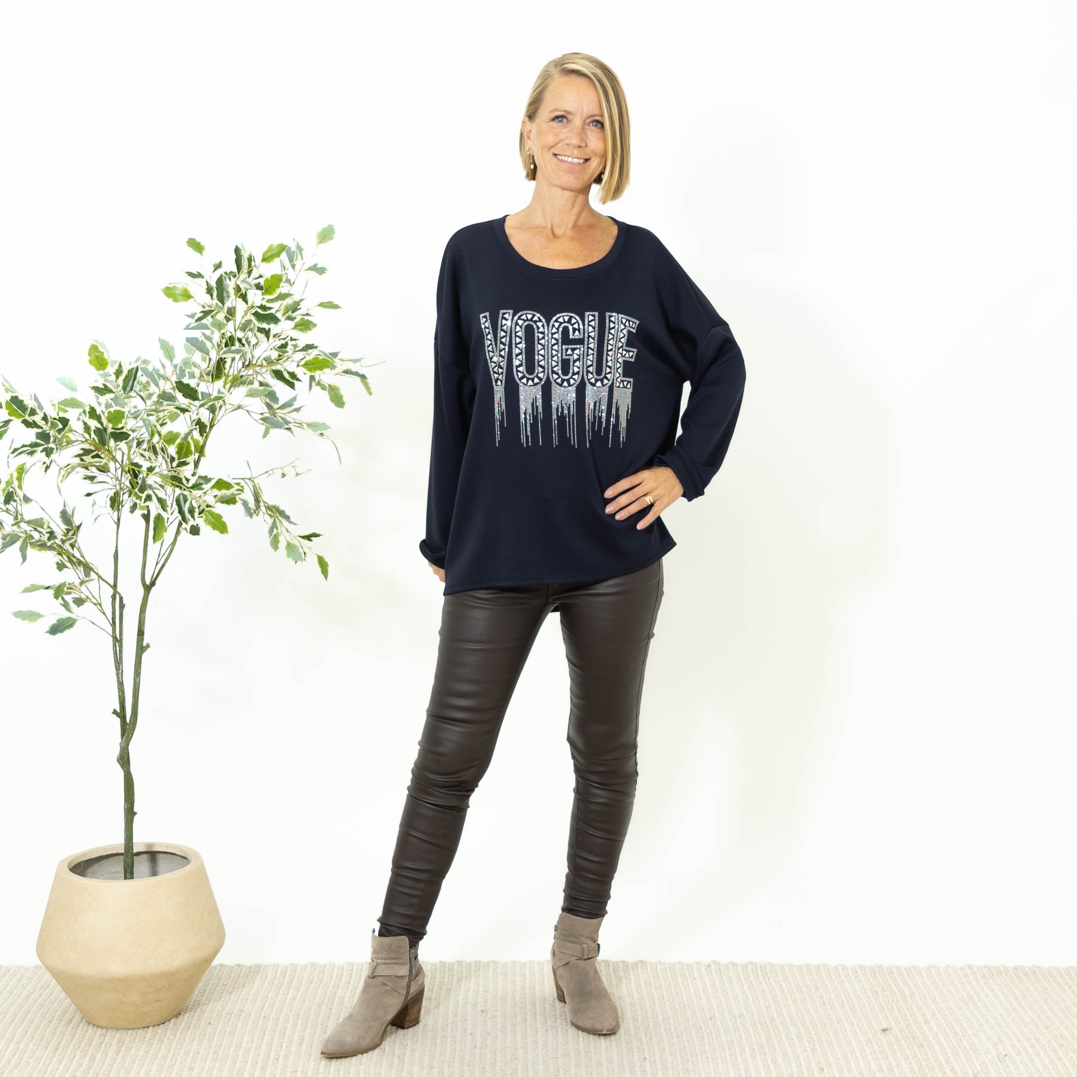 Winnie sweatshirt, Navy
